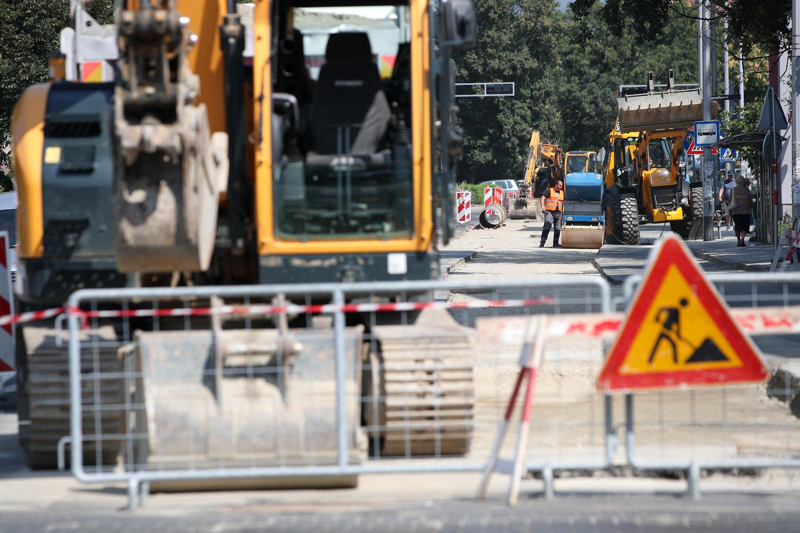 Zagreb: Radovi na snaciji vodovodne mreže na Selskoj cesti