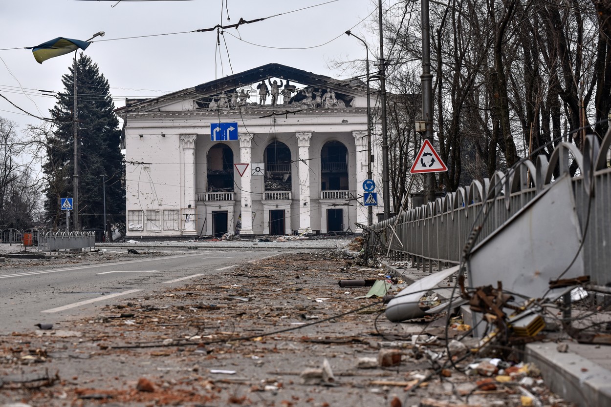 Ukrainian city of Mariupol