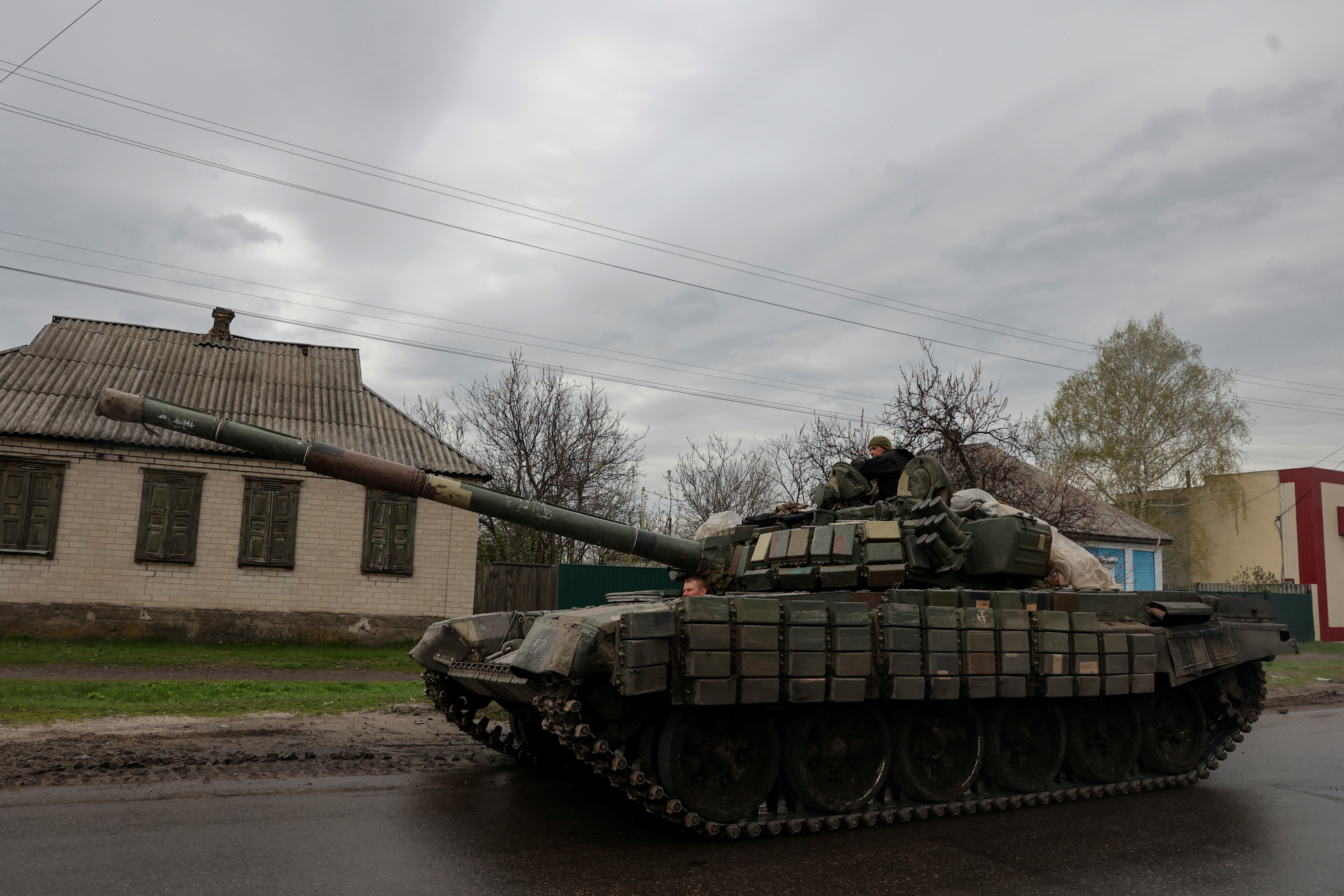 Russia’s attack on Ukraine continues, in Donetsk region