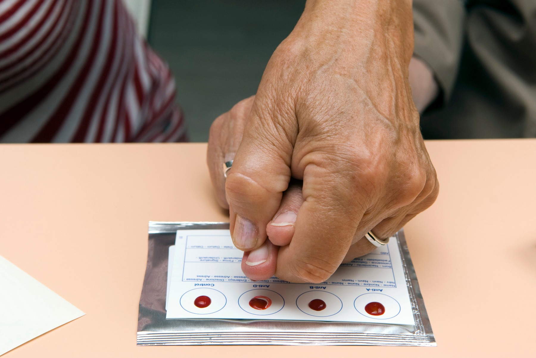 Blood type diet test