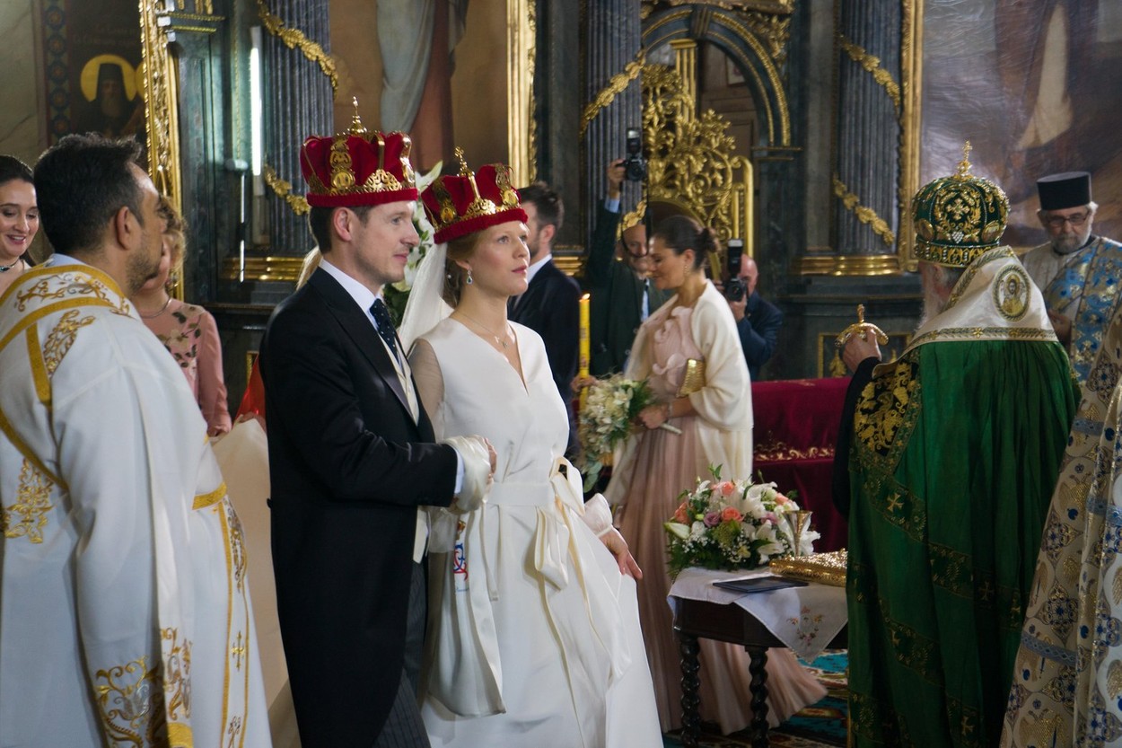 Belgrade, Serbia. 7th October, 2017. His Royal Highness Prince Philip and Miss Danica Marinkovic wedding was take place in the Cathedral of St. Michael the Archangel (Saborna crkva) in Belgrade, Serbia, on Saturday, 7 October 2017. His Royal Highness Pr