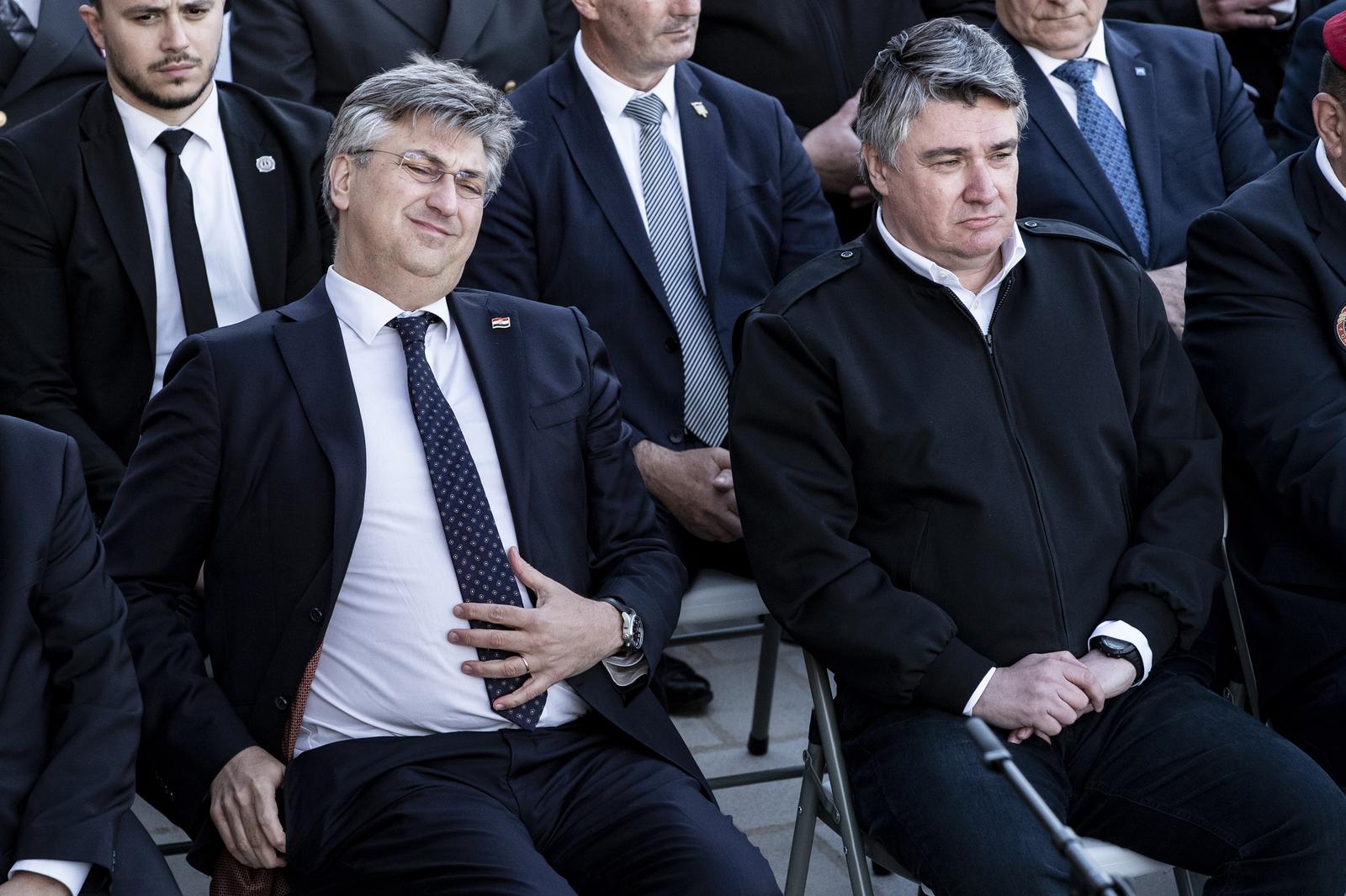 Unatoč napetostima Milanović i Plenković ipak rame uz rame