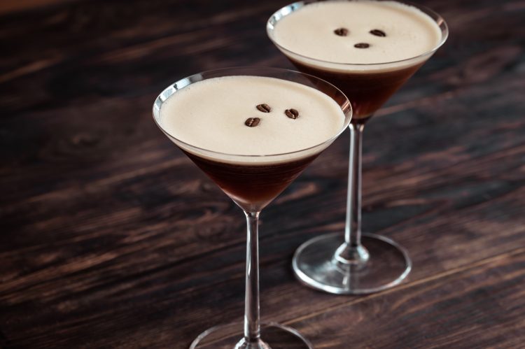 koktel, espresso martini, alkohol,