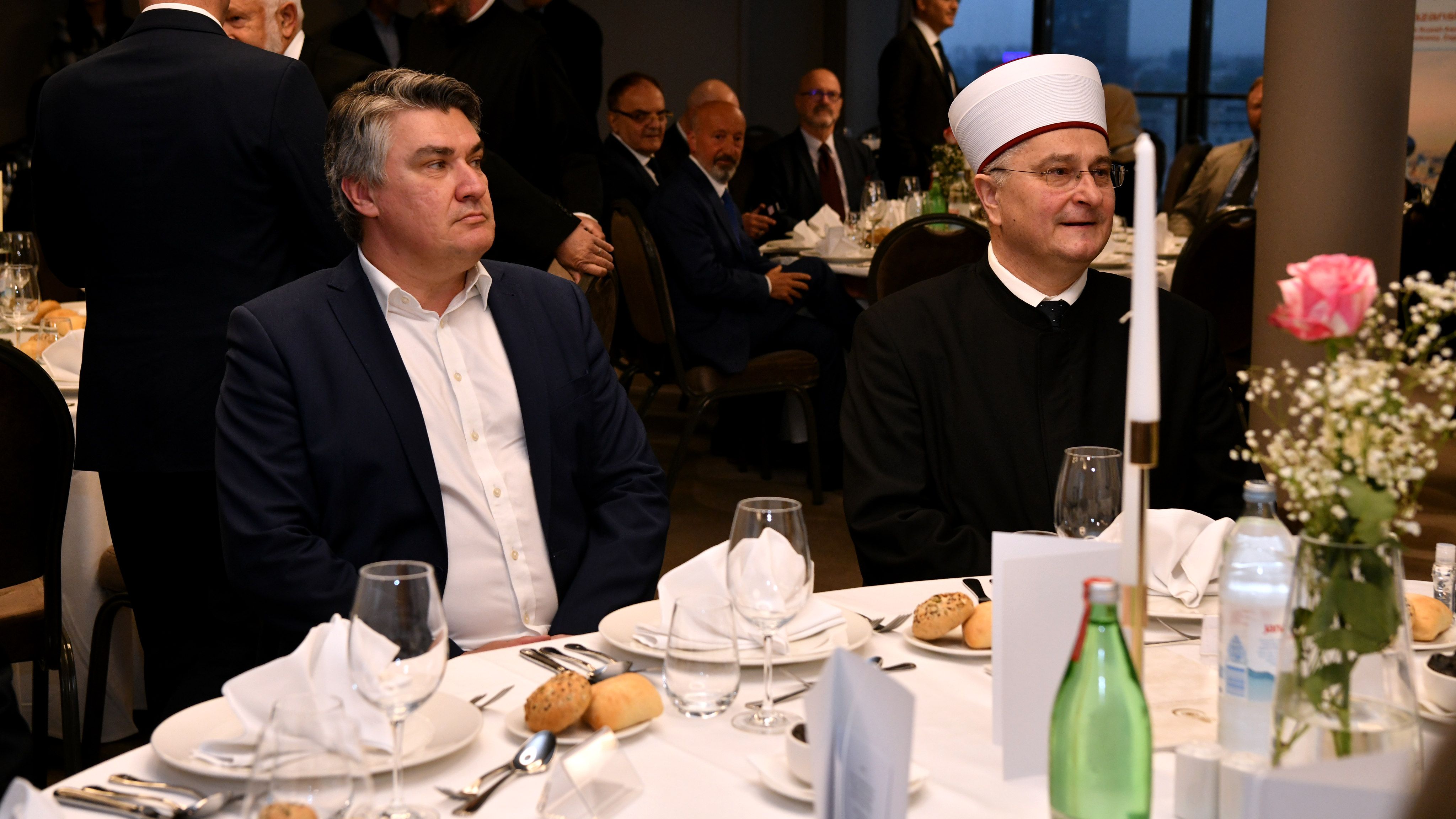 zoran milanović, iftar