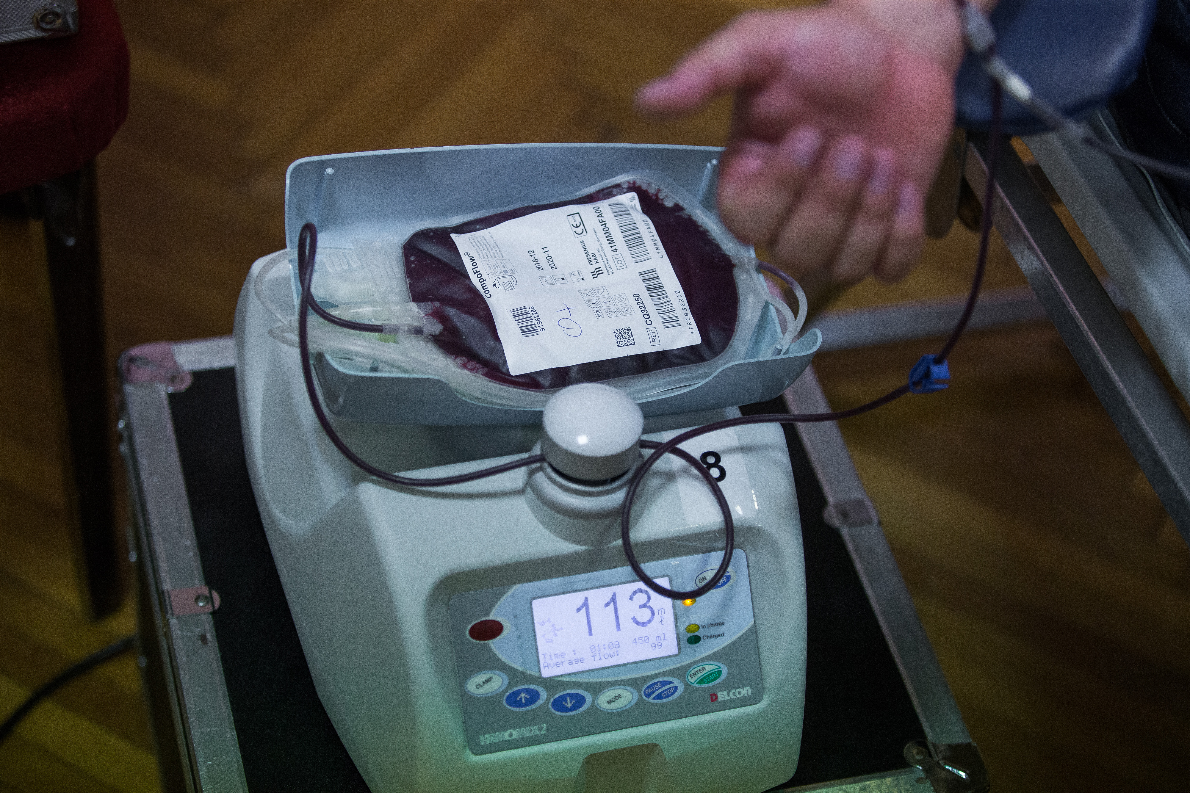 Osijek: Akcija dobrovoljnog darivanja krvi uz potporu Nogometnog kluba Osijek