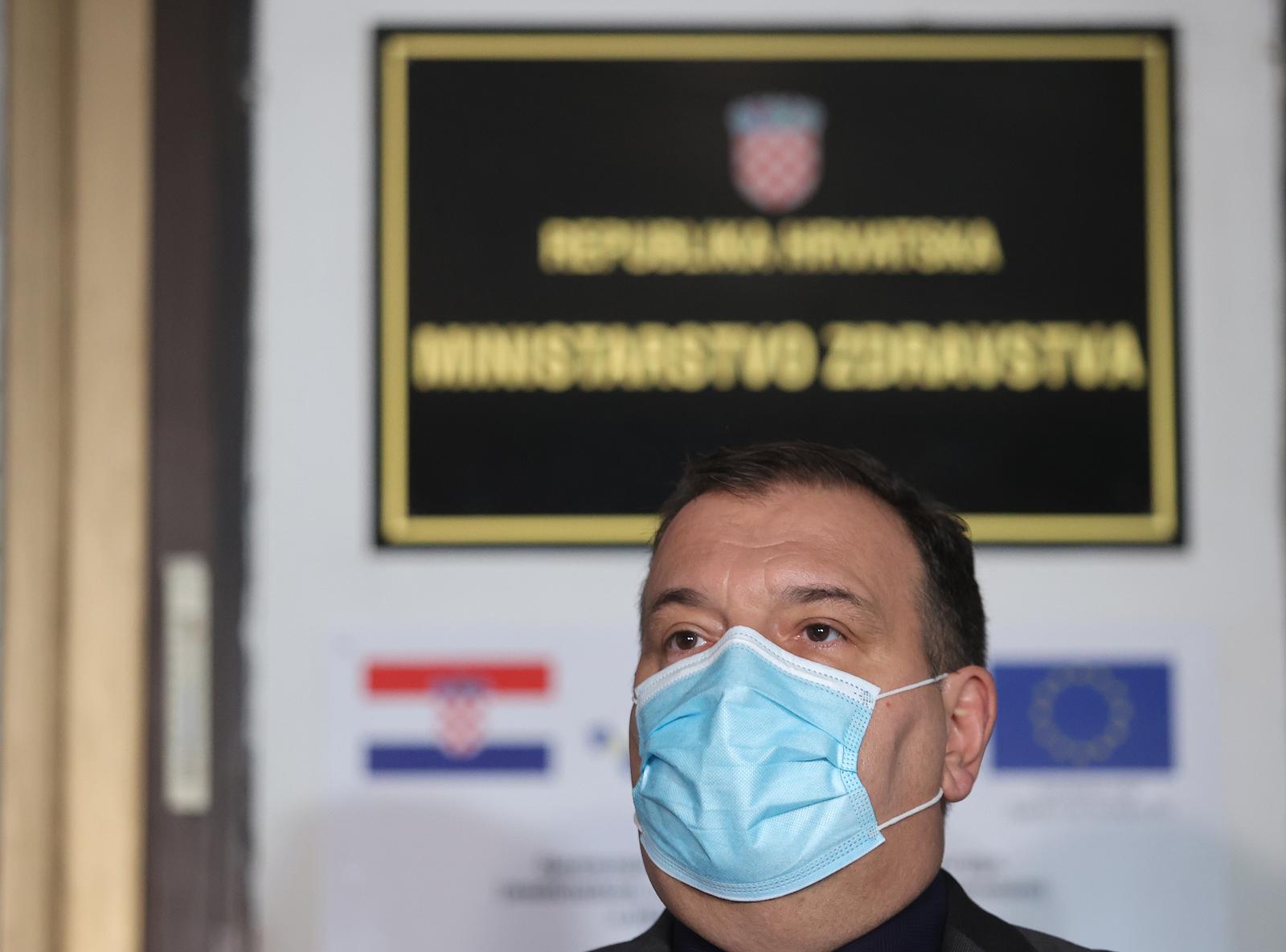 Zagreb: Ministar zdravstva Vili Beroš održao konferenciju za medije