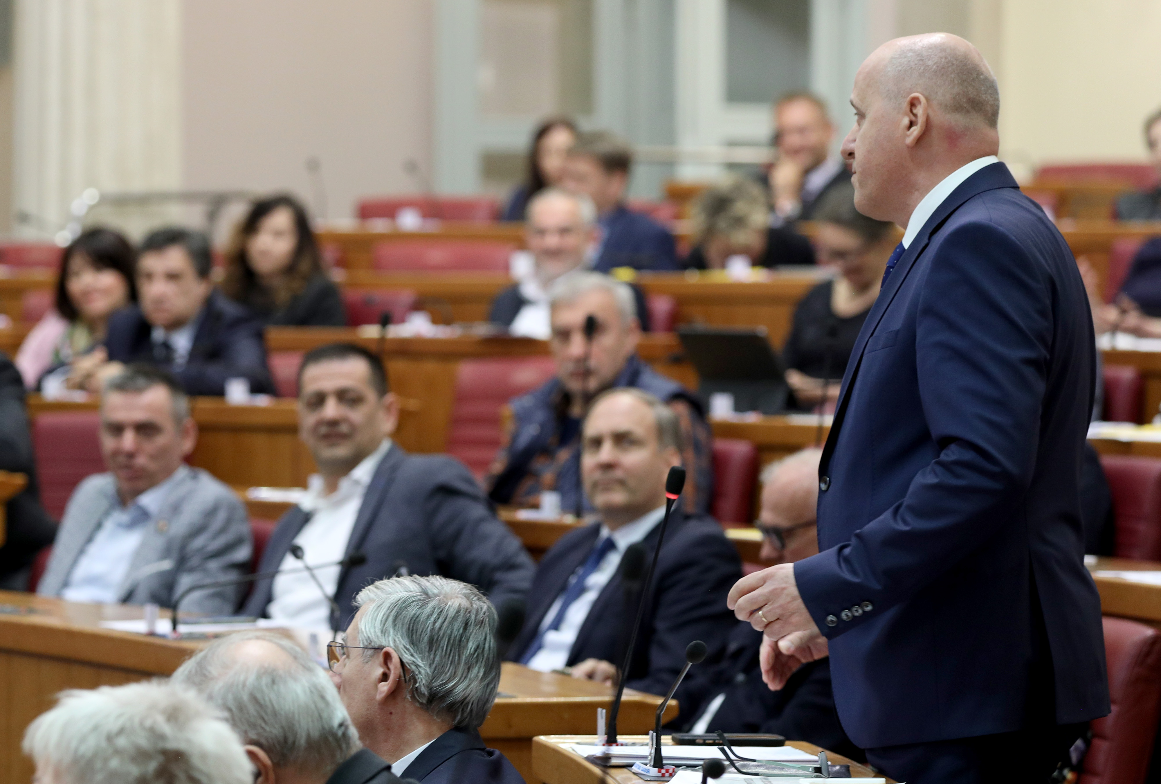 Zagreb: Saborski zastupnici glasuju o dva nova ministra i potpredsjednici Vlade