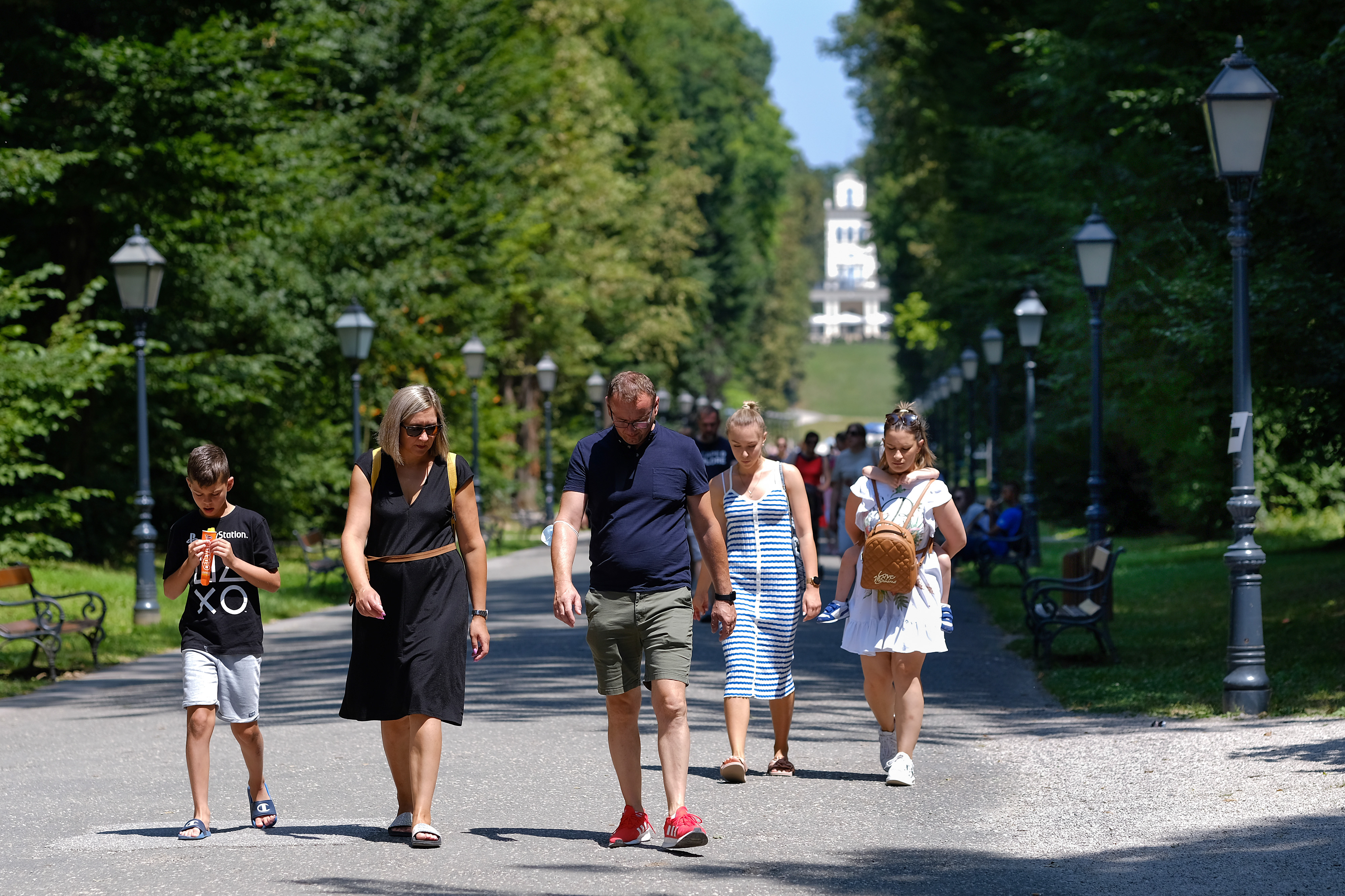 Zagreb: Vruće ljetno podne u parku Maksimir