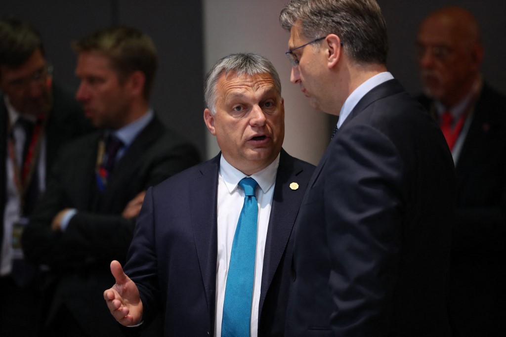 Andrej Plenković, Viktor Orban