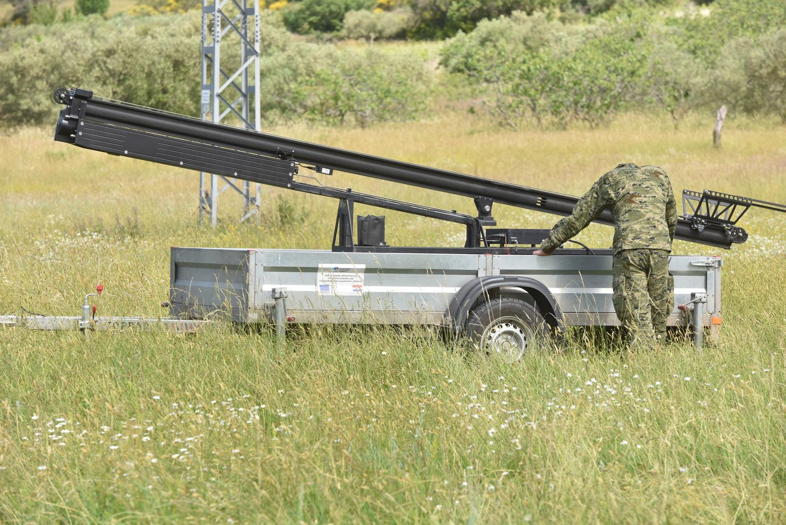 Prezentacija besposadnih zrakoplovnih sustava "Orbiter 3" za rano otkrivanje požara