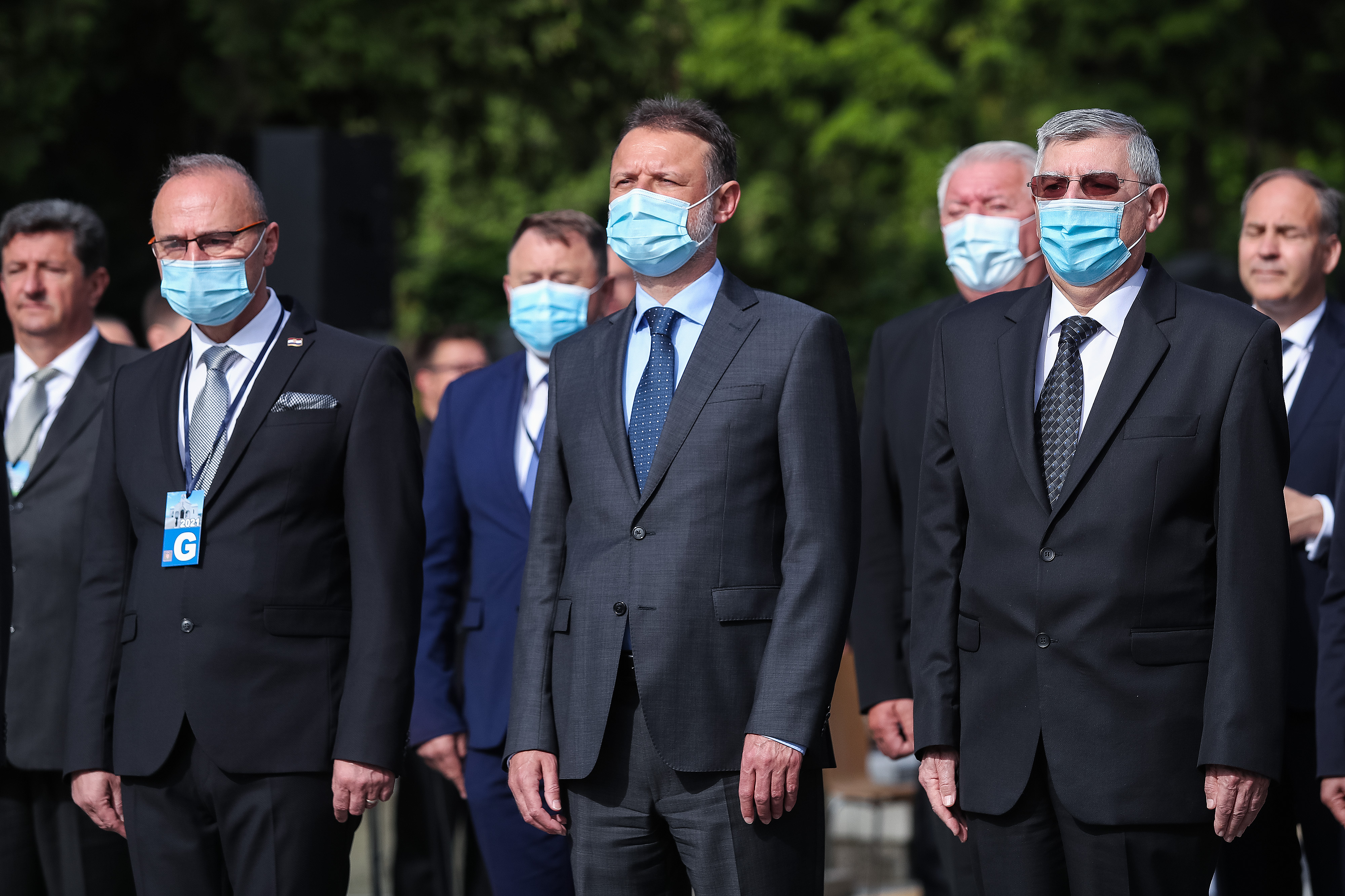 Zagreb: Na Mirogoju položeni vijenci povodom 76. obljetnice Bleiburške tragedije i Križnog puta