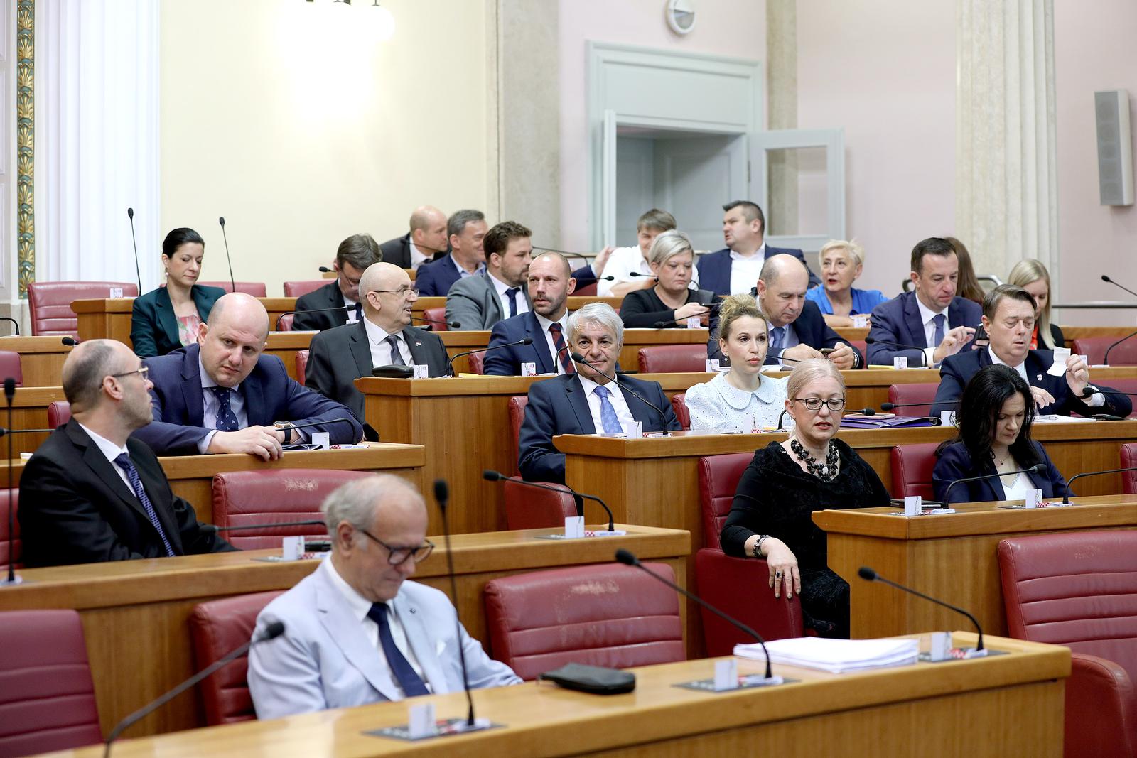 Zagreb: Zastupnici na dnevnom redu izjanjavaju o podnesenim amandmanima