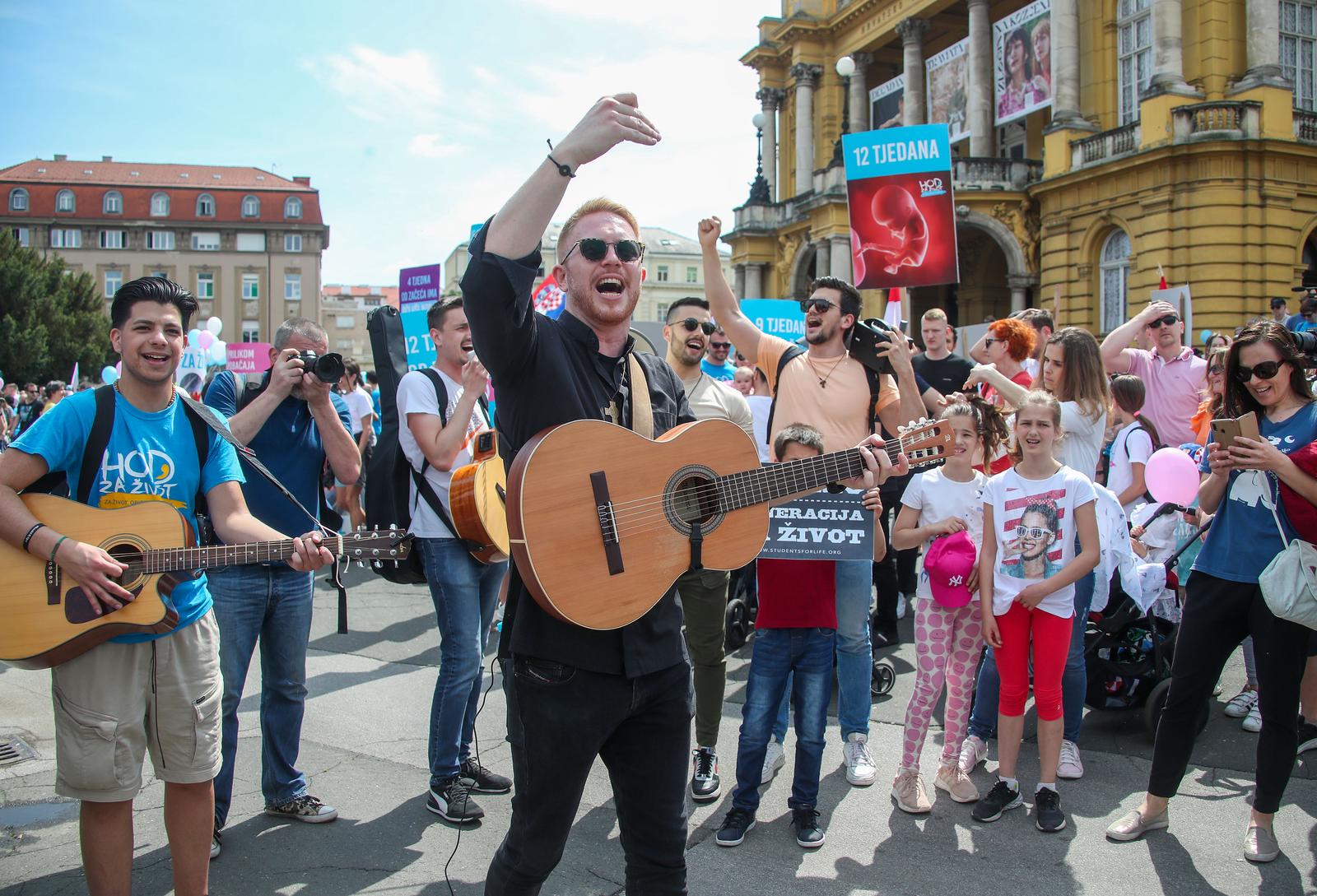 U Zagrebu održan Hod za život