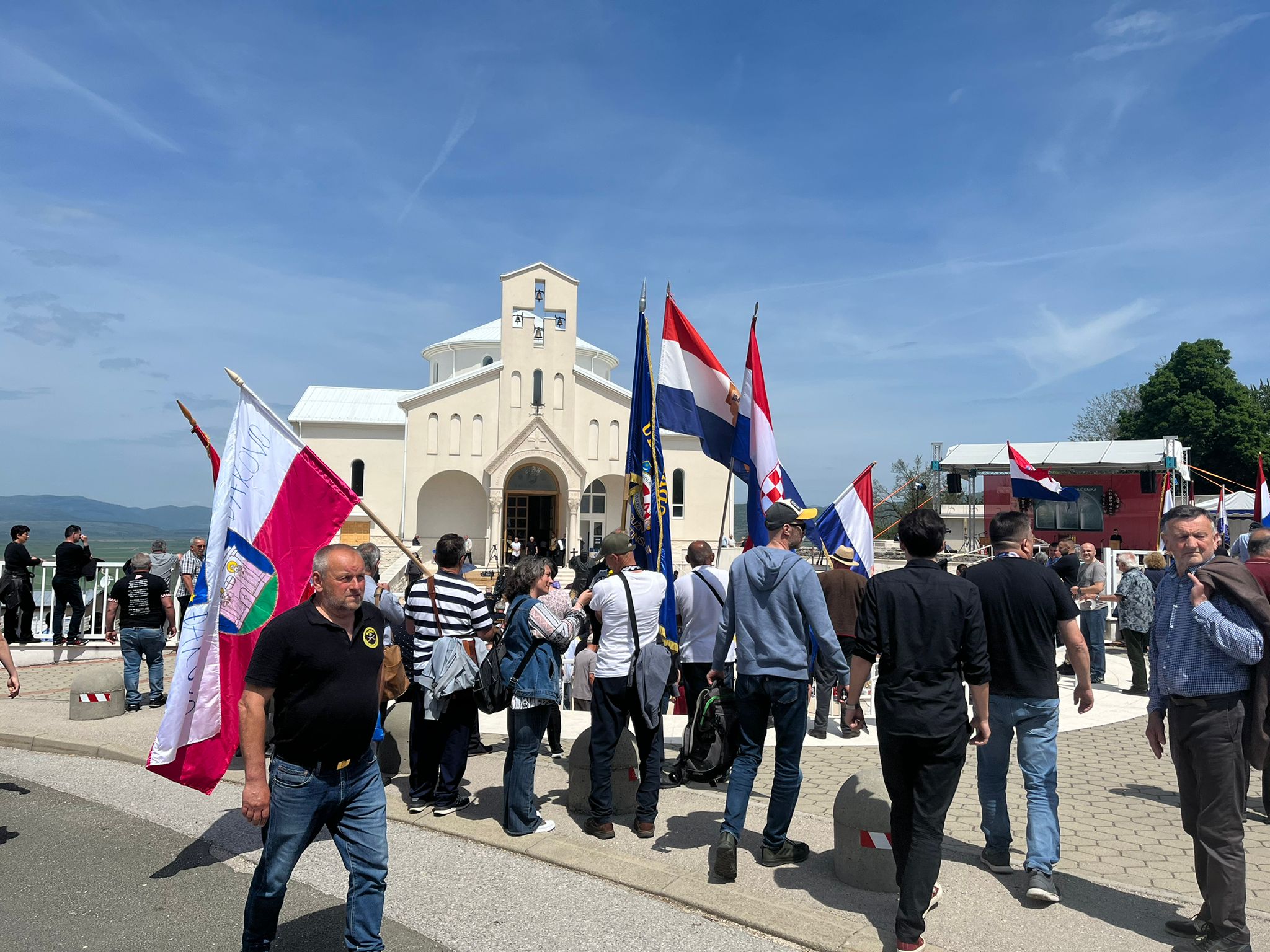 udbina, crkva u udbini, komemoracija bleiburga,