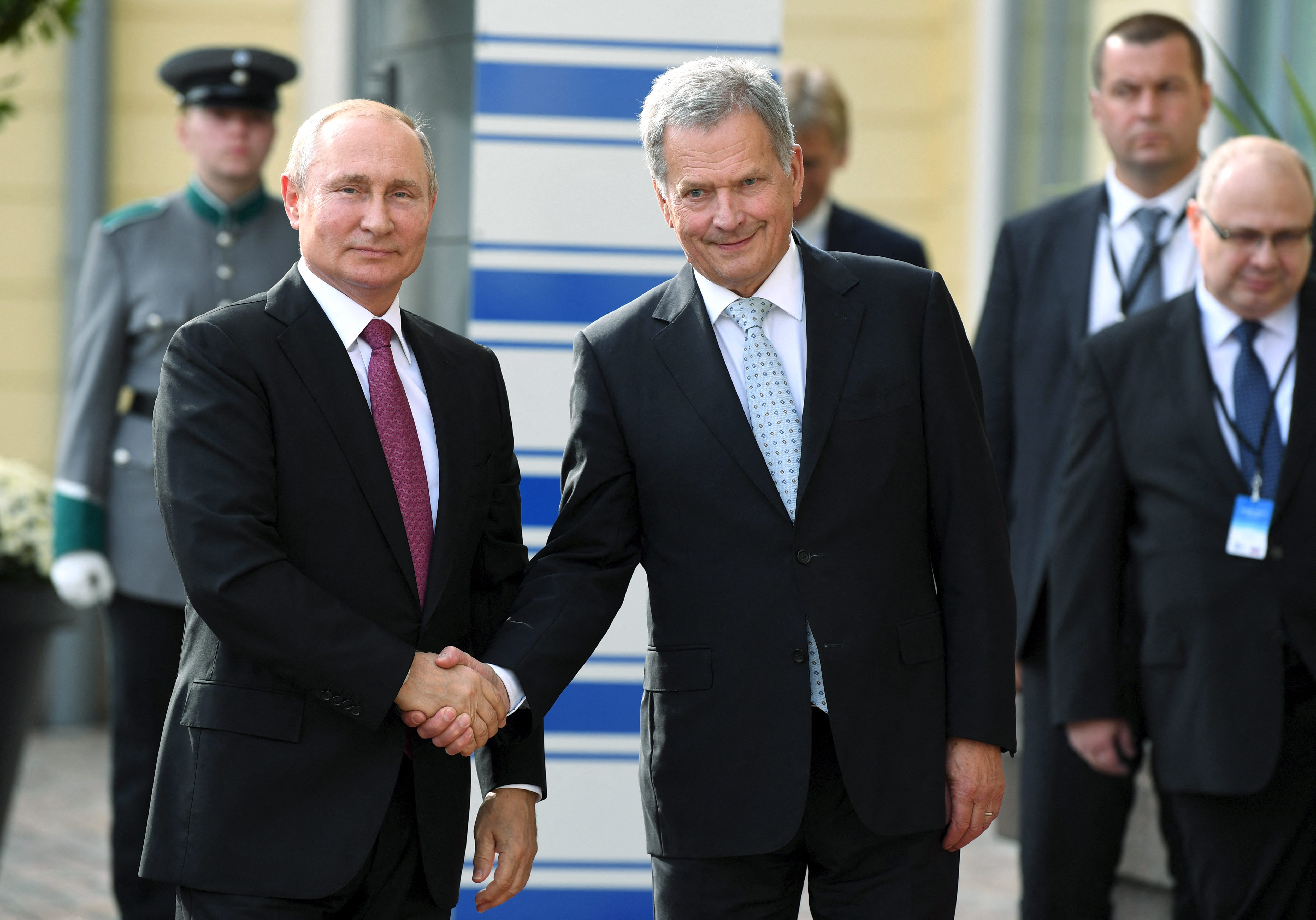 Sauli Niinisto, Vladimir Putin,