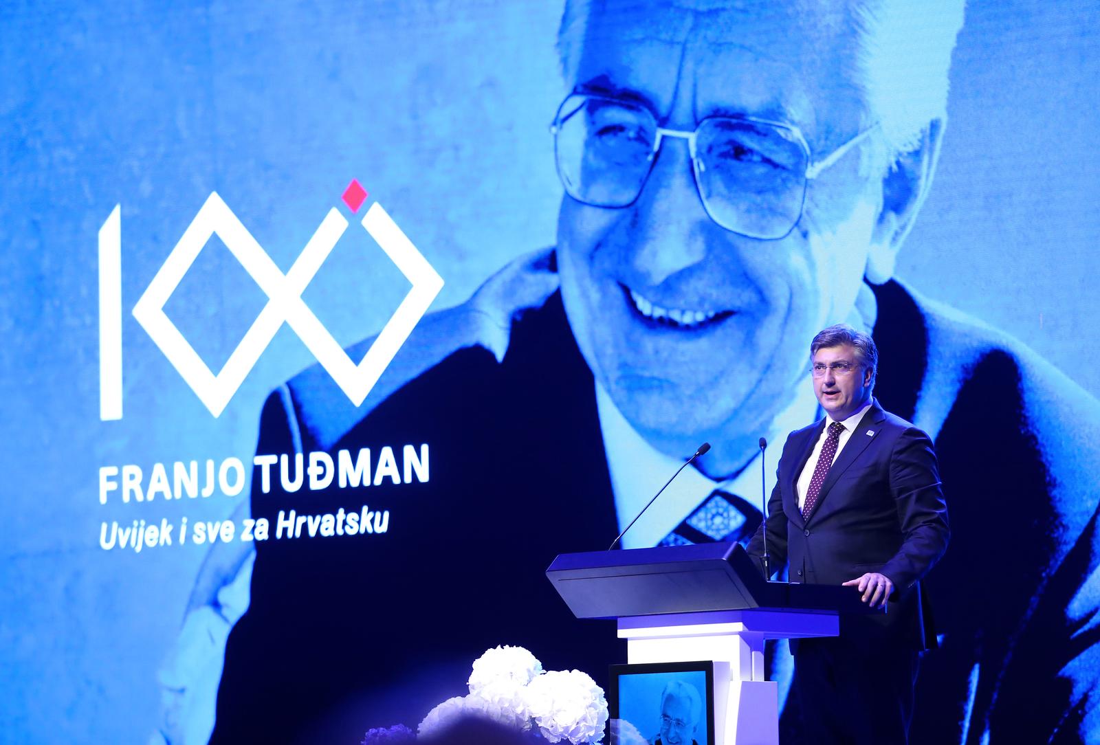 Svečanost  povodom 100. obljetnice rođenja prvog predsjednika RH i utemeljitelja HDZ-a dr. Franje Tuđmana