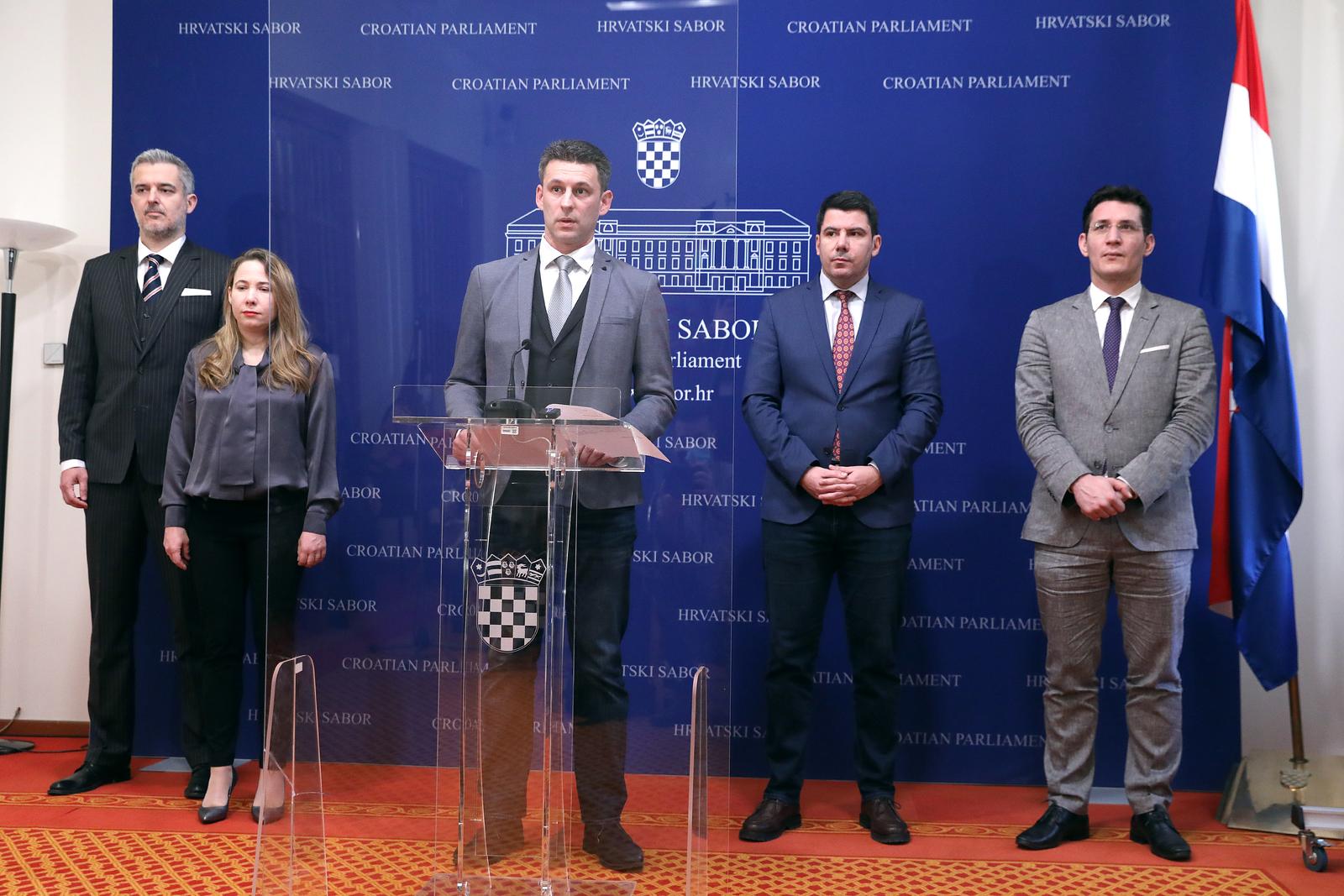 Zagreb: Most održao konferenciju o raspuštanju Sabora