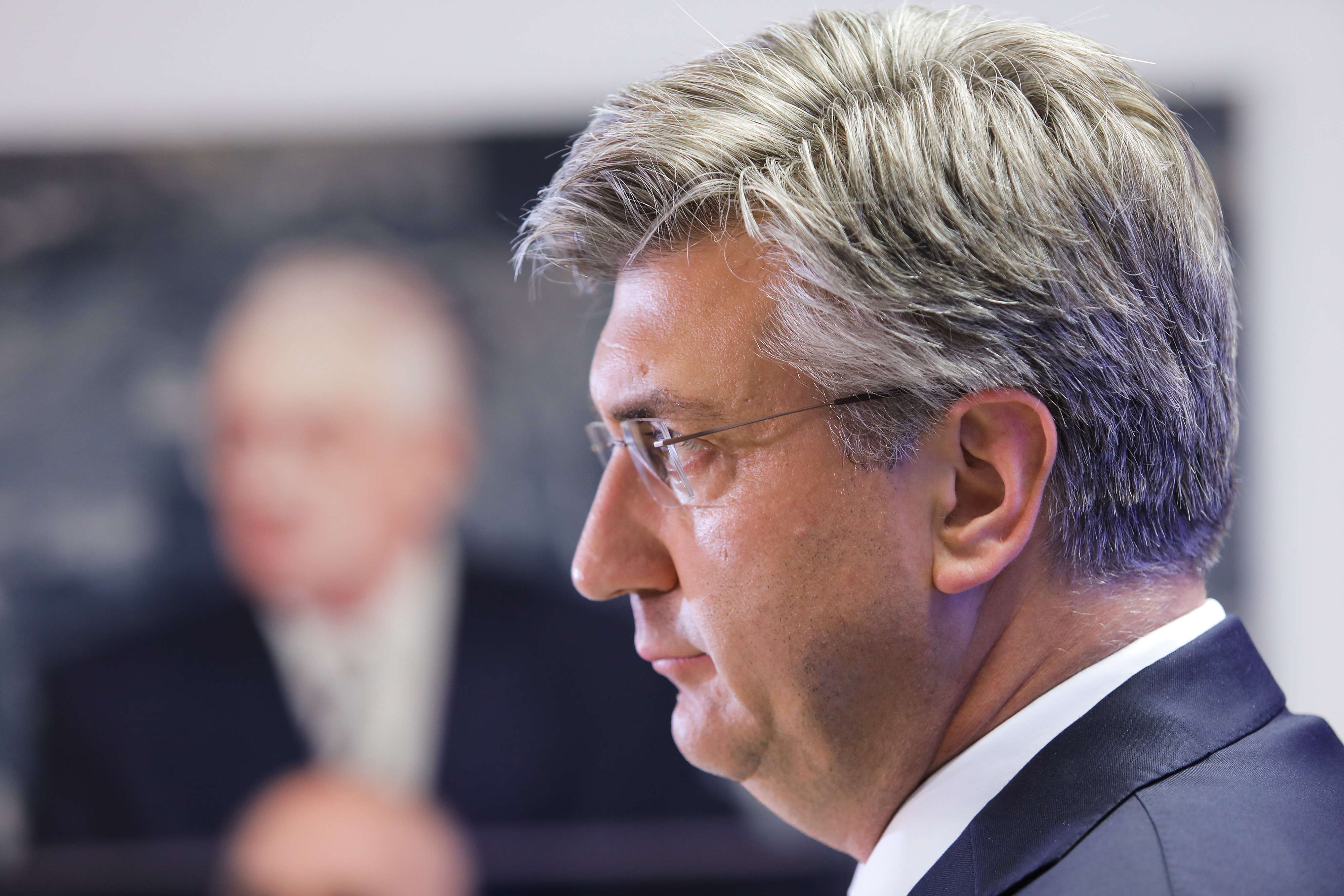 Zagreb: Andrej Plenković dao je izjavu medijima