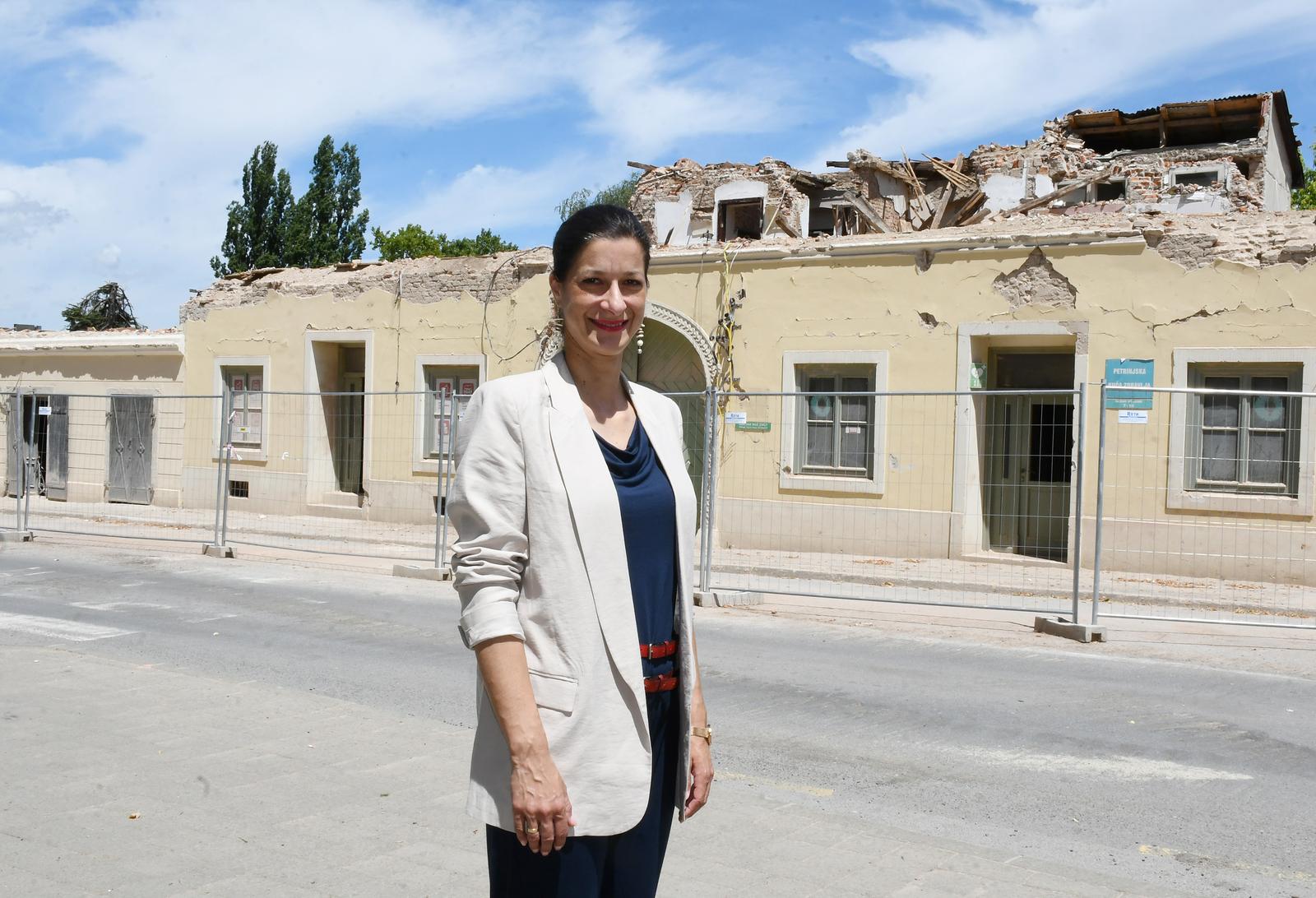 Petrinja: Gradonačelnica Petrinje Magdalena Komes