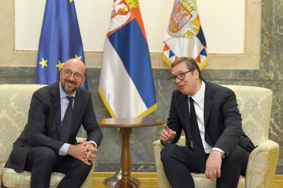 Charles Michel, Aleksandar Vučić