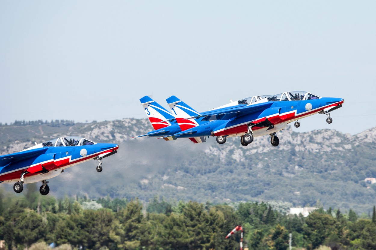 Air Force First Presentation To Launch The Season - Salon De Provence