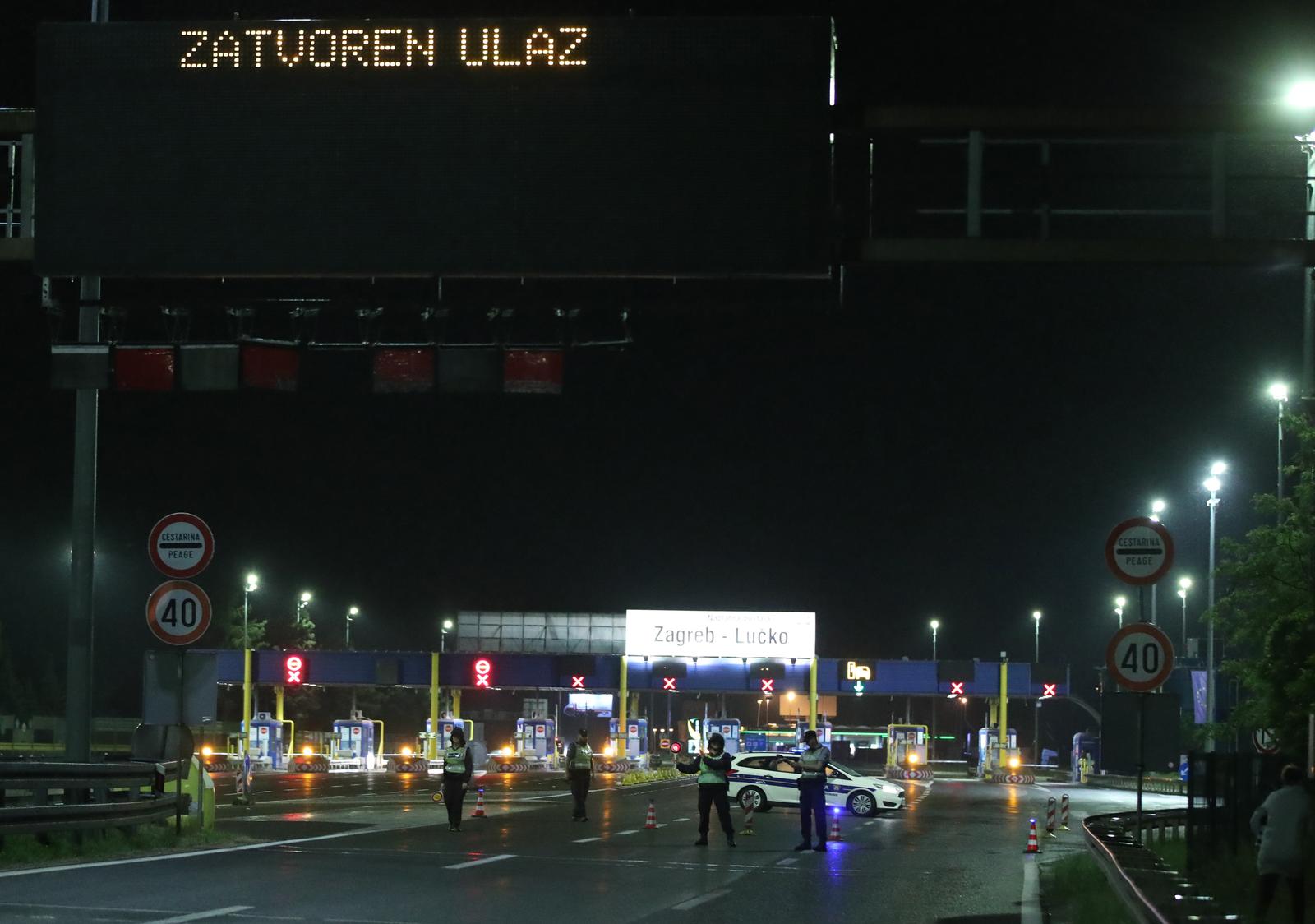 Zatvorena autocesta Zagreb - Karlovac u oba smjera, navijači se potukli s policijom