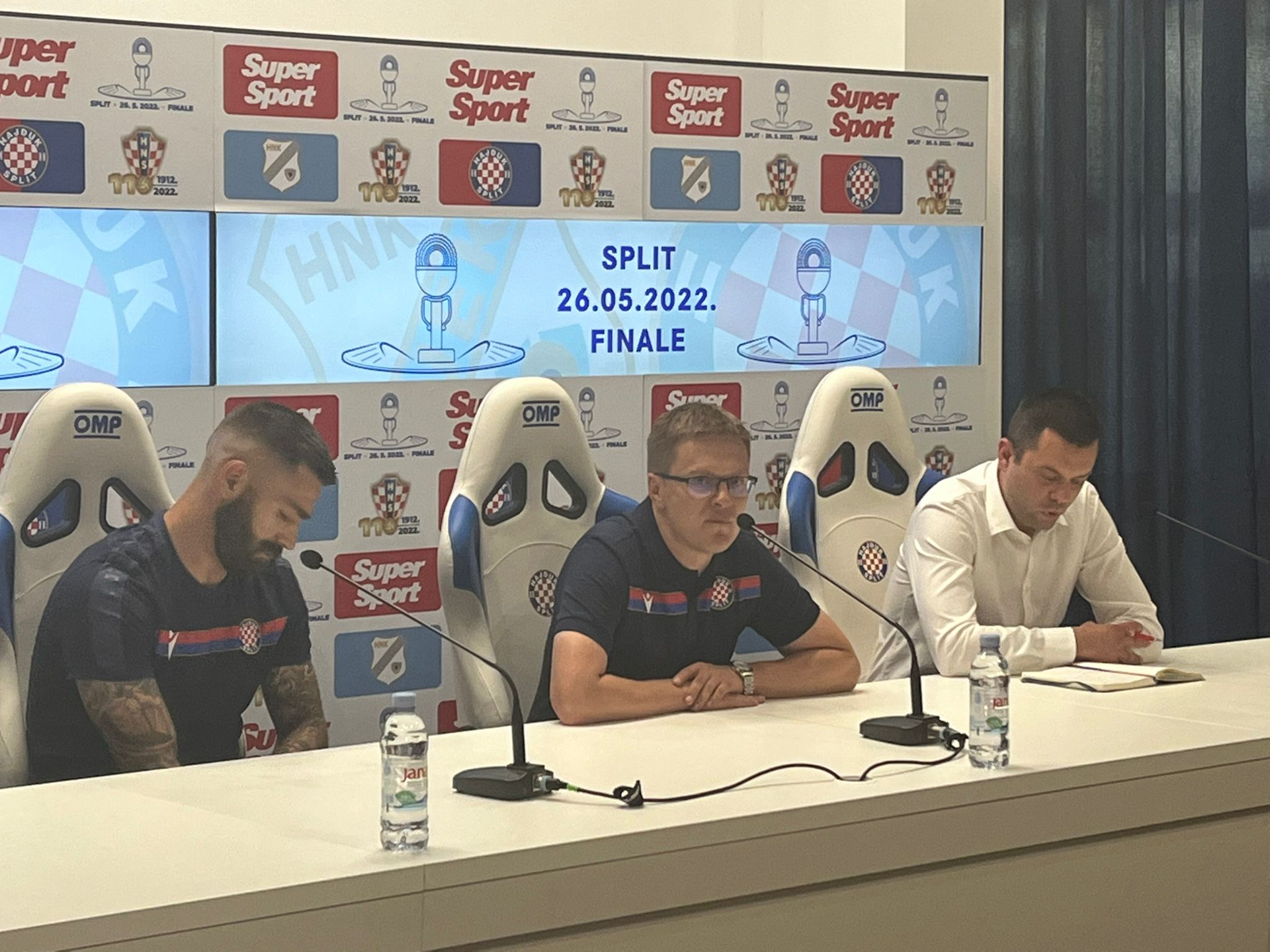 Hajduk, konferencija za novinare