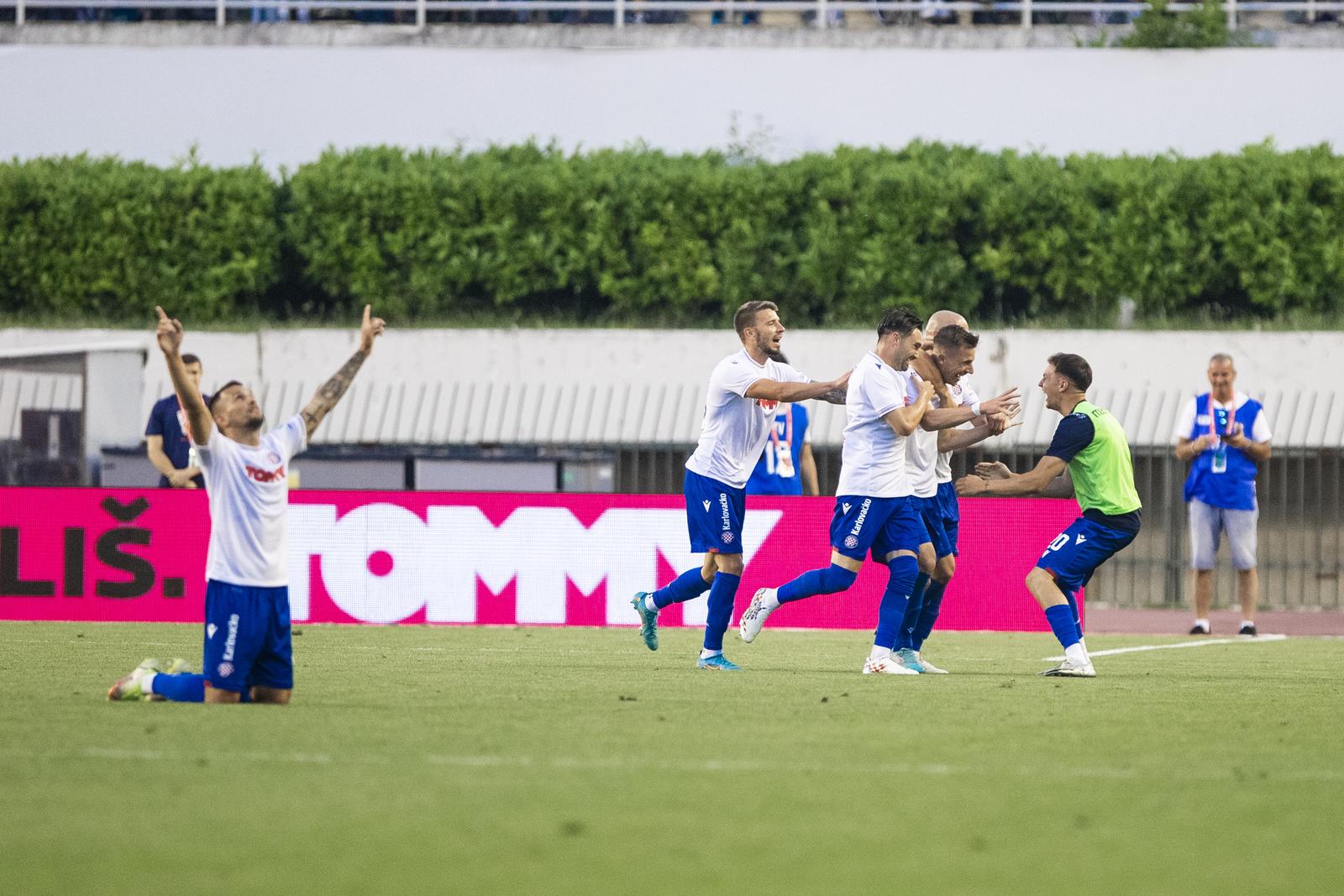 Split: Stadion Poljud, Hajduk je poveo 3:1 na domaćem terenu