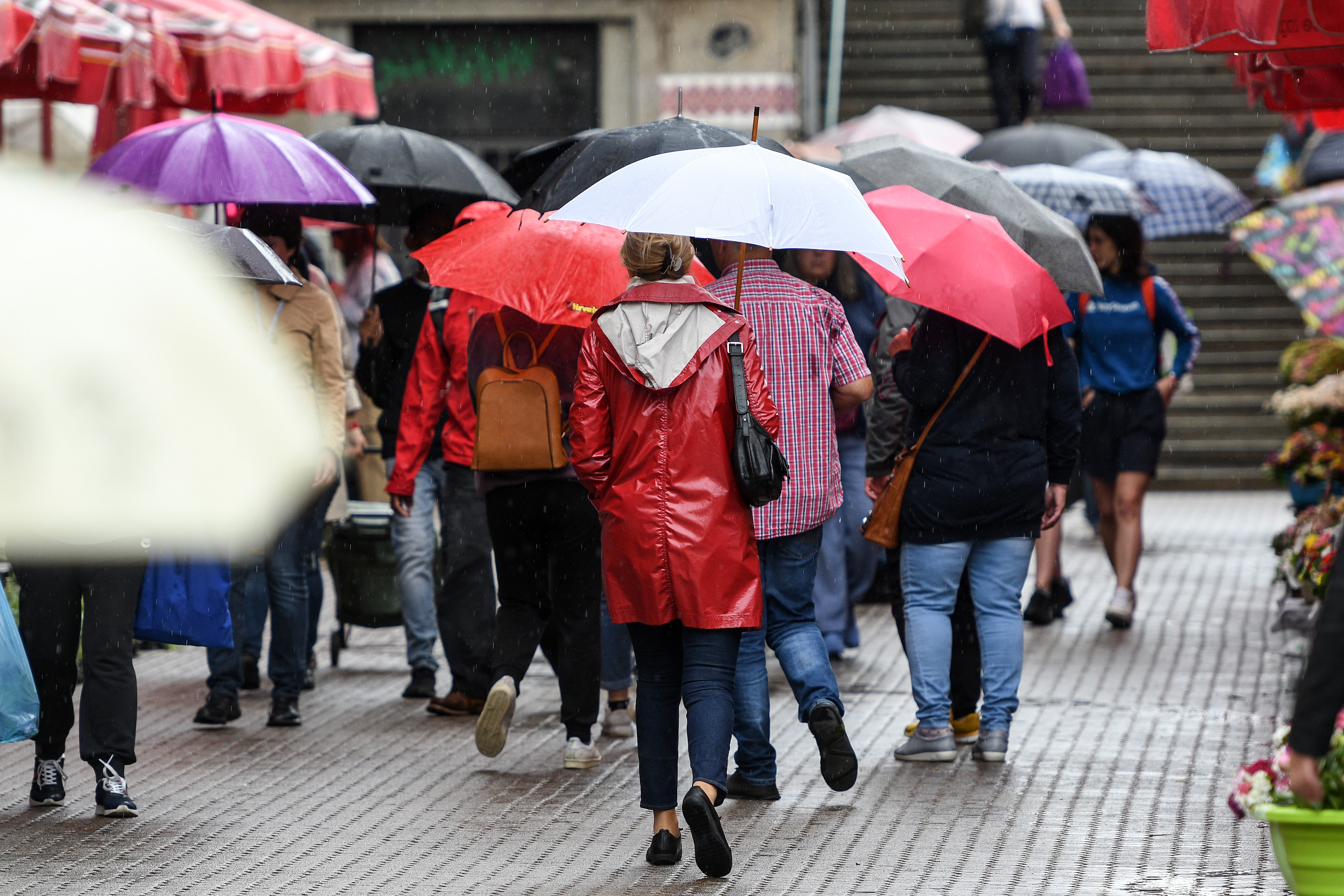 Kišovita i hladna subota u Zagrebu