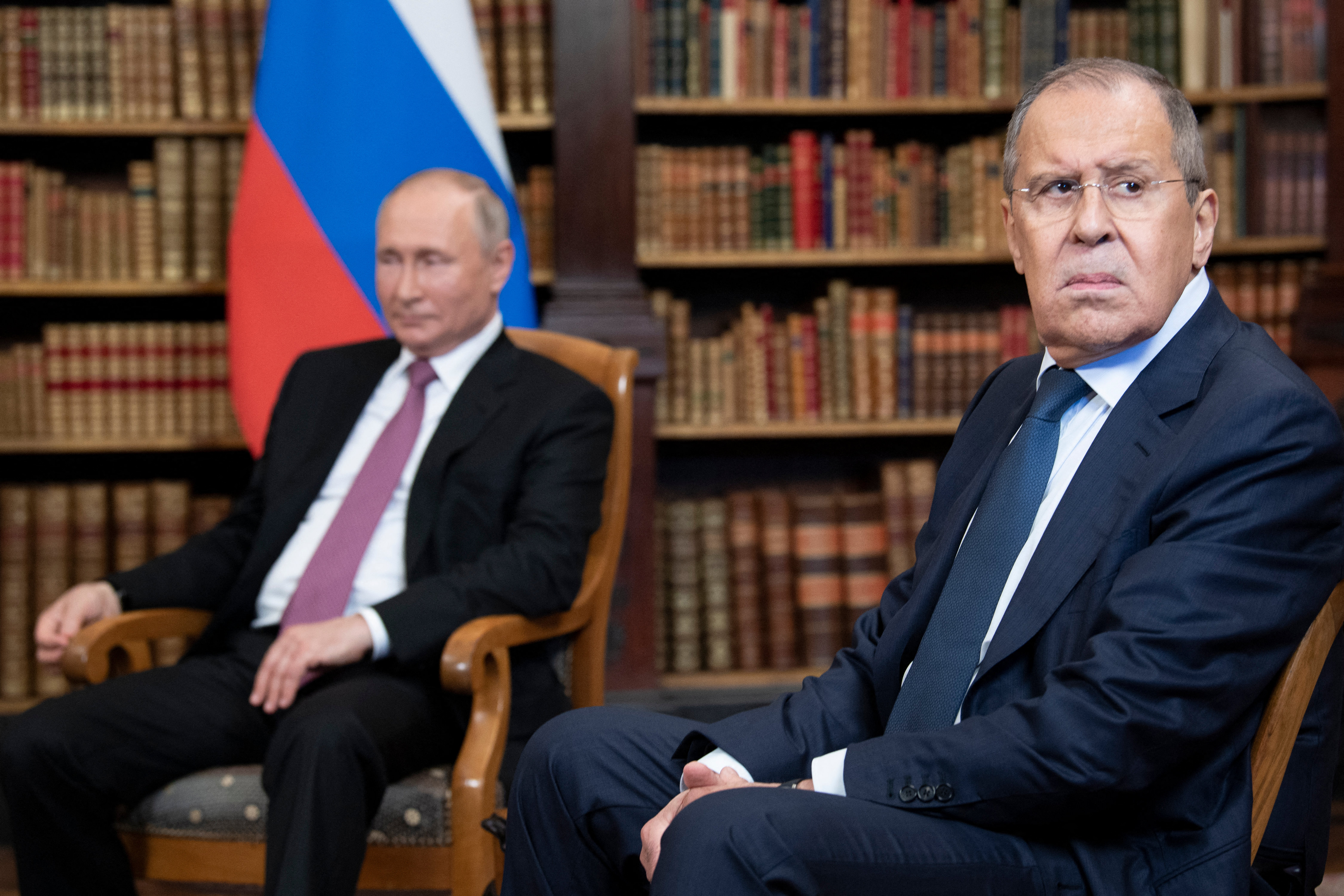 vladimir putin, sergej lavrov (AFP)