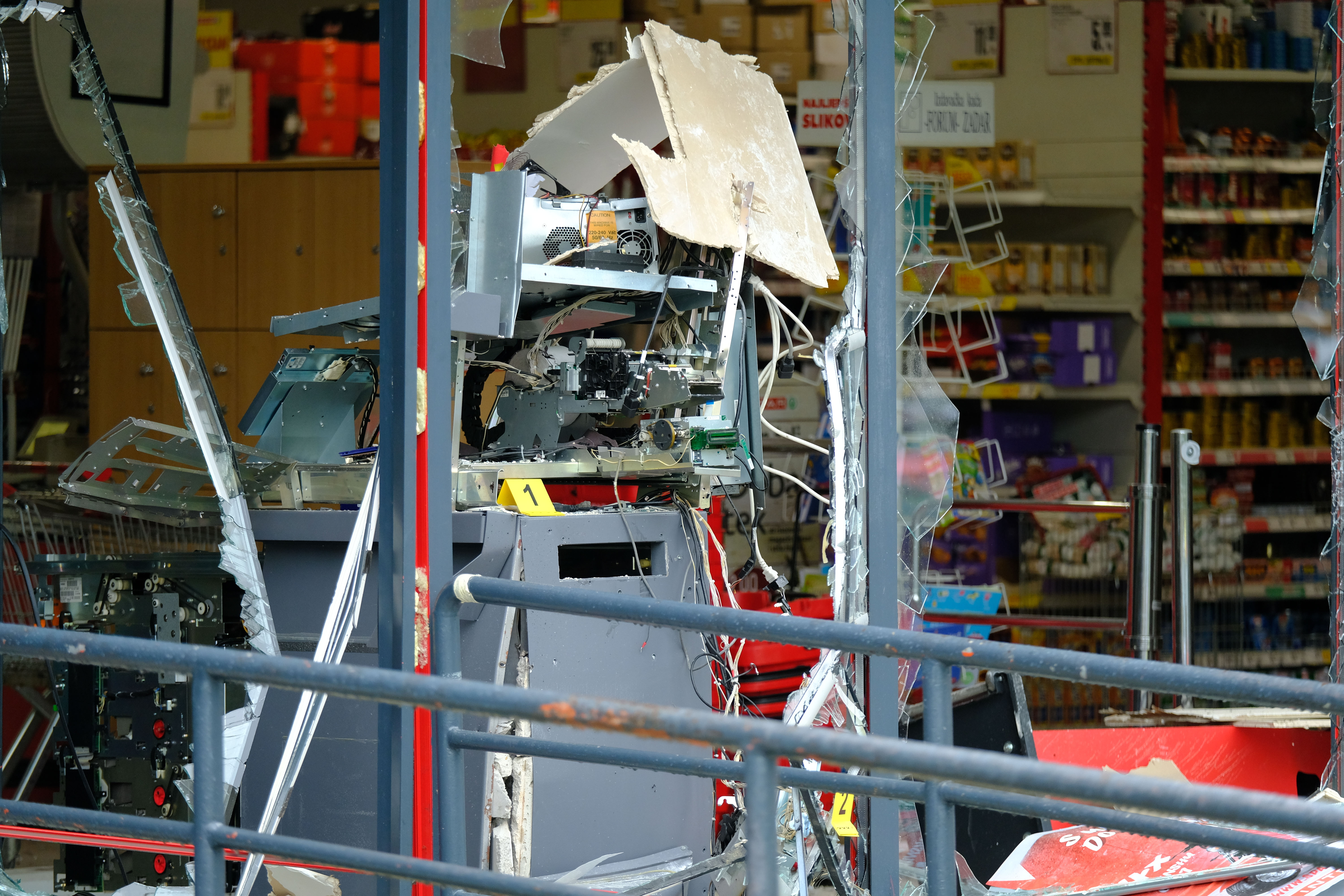 Eksplozijom oštećen bankomat u Sopotu