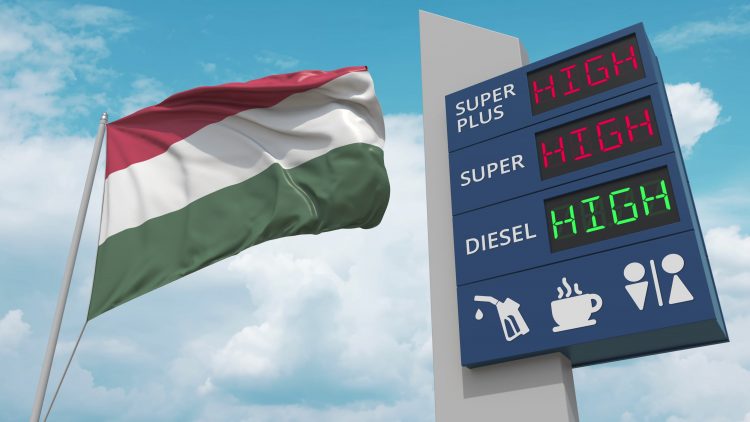 mađarska, cijena goriva u mađarskoj,