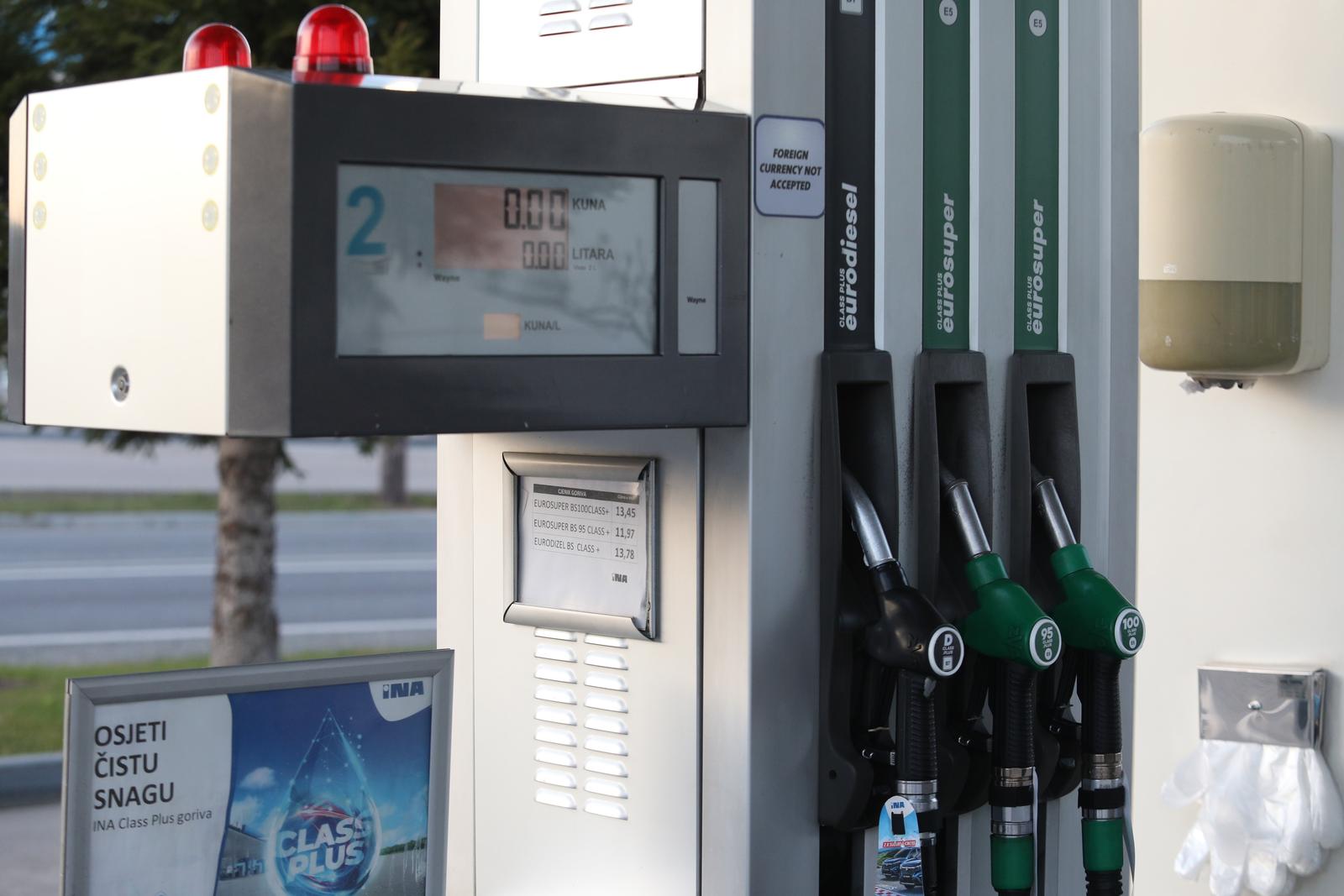 Nove cijene goriva na benzinskim crpkama