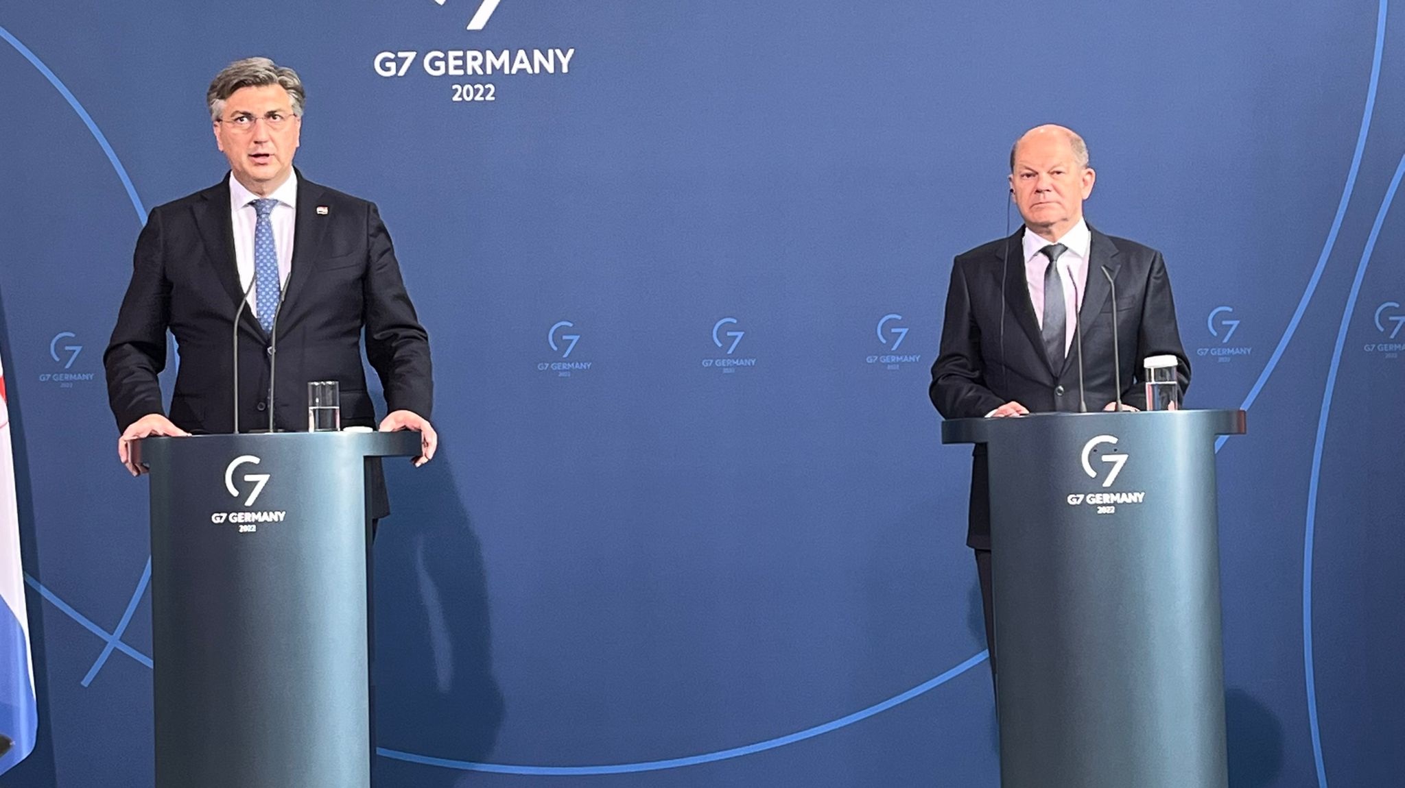 Andrej Plenković, Olaf Scholz