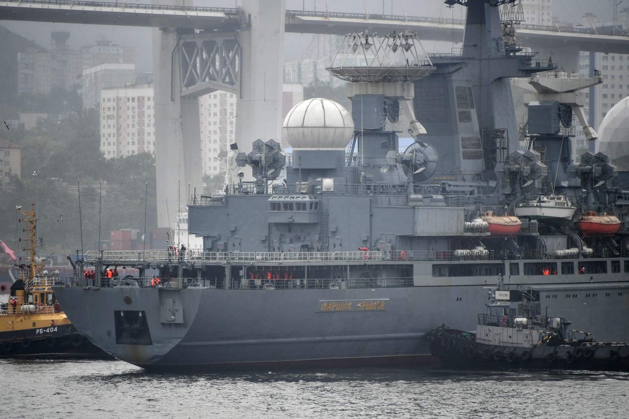 Russian Navy Pacific Fleet warships arrive in Vladivostok after major exercise in Pacific