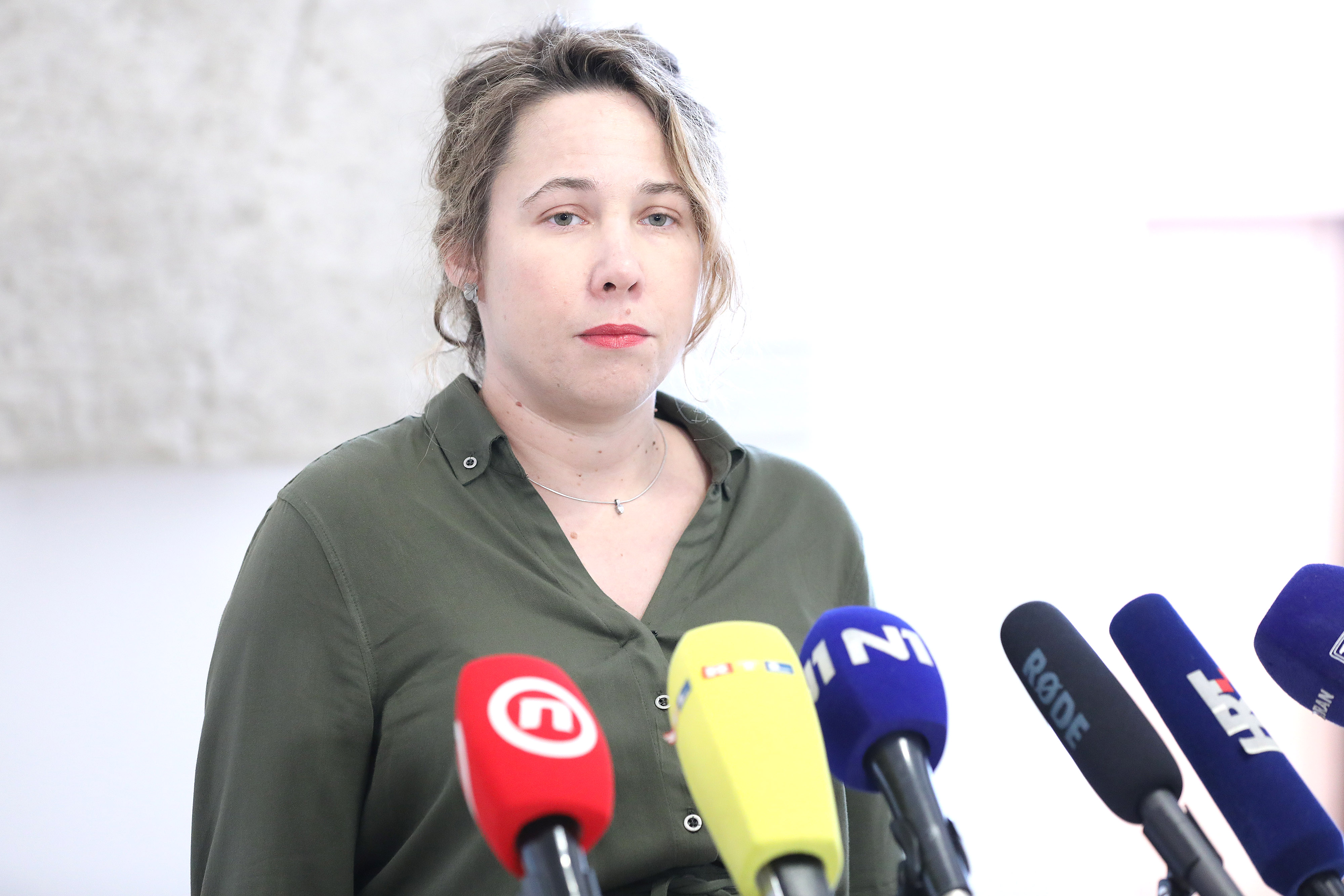 Zagreb: Marija Selak Raspudić održala konferenciju za medije o aktualnim temama