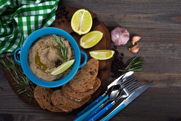 Namaz od oraha i patlidžana, pašteta