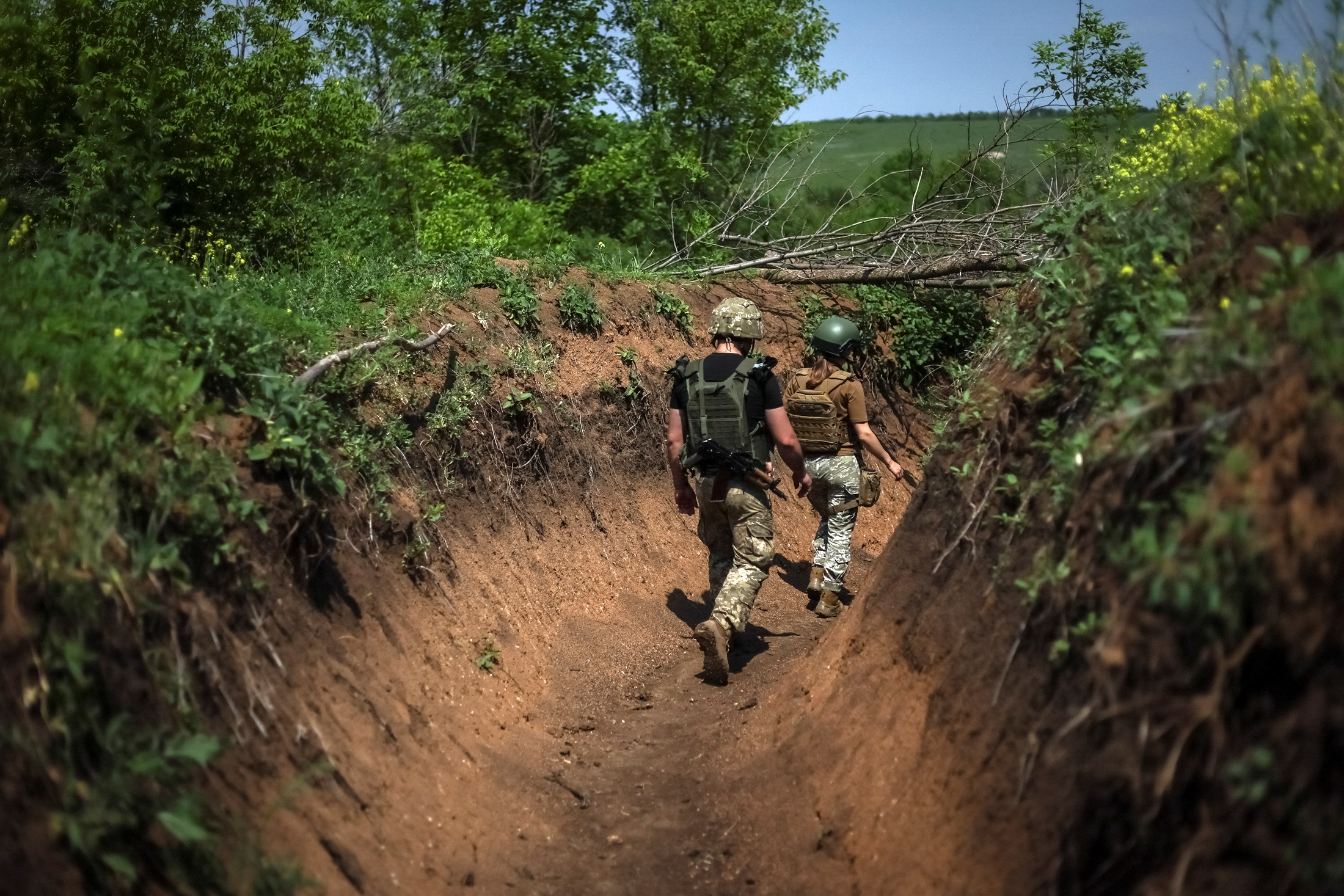 Russia's attack on Ukraine continues, in Donetsk region