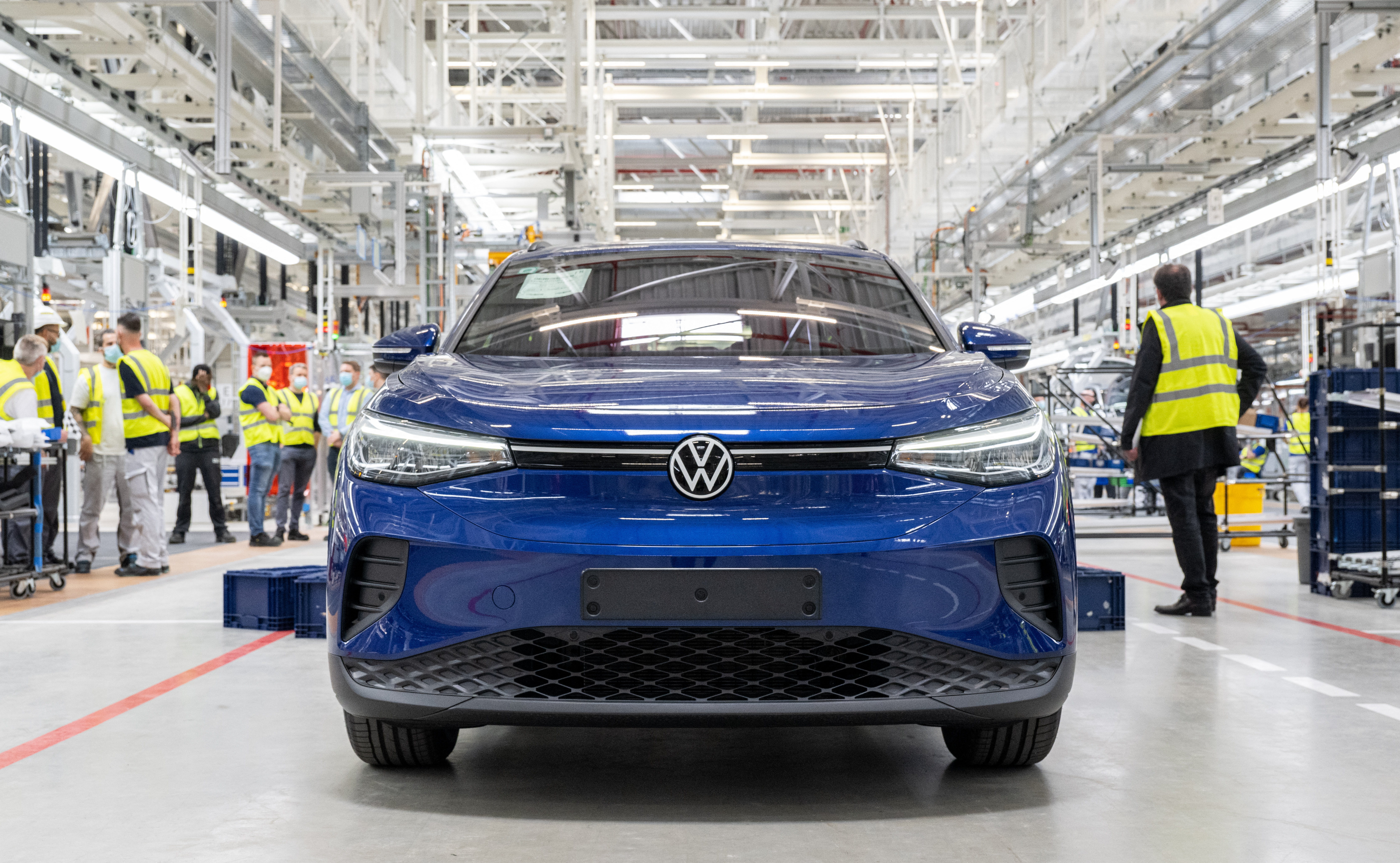 GERMANY-INDUSTRY-AUTOMOBILE-ELECTRIC-VOLKSWAGEN-VW