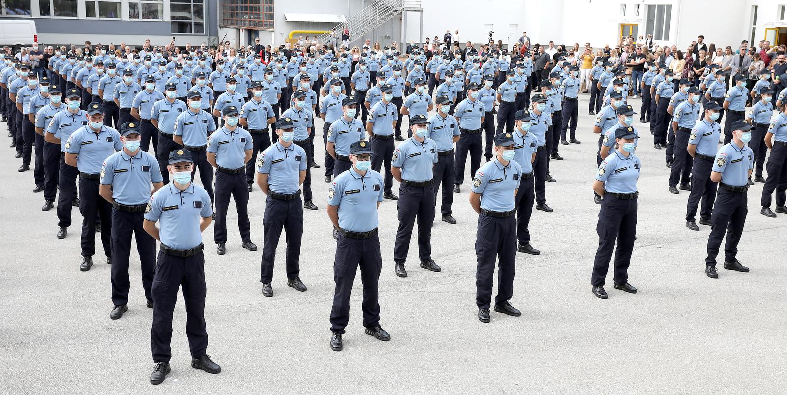 Zagreb: Svečanost završetka školovanja polaznika Policijske škole Josip Jović