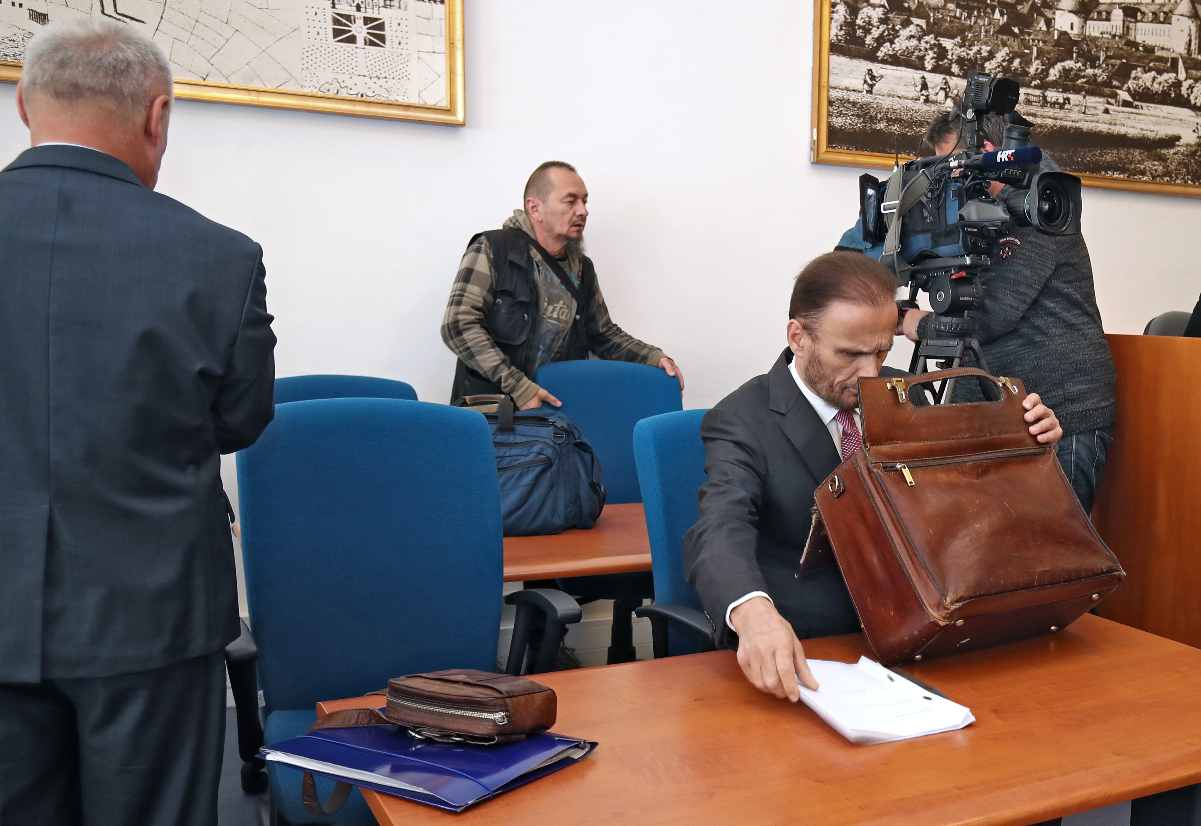 Zagreb: Petar Pripuz na sudu gdje su u tijeku završne riječi u slučaju Agram