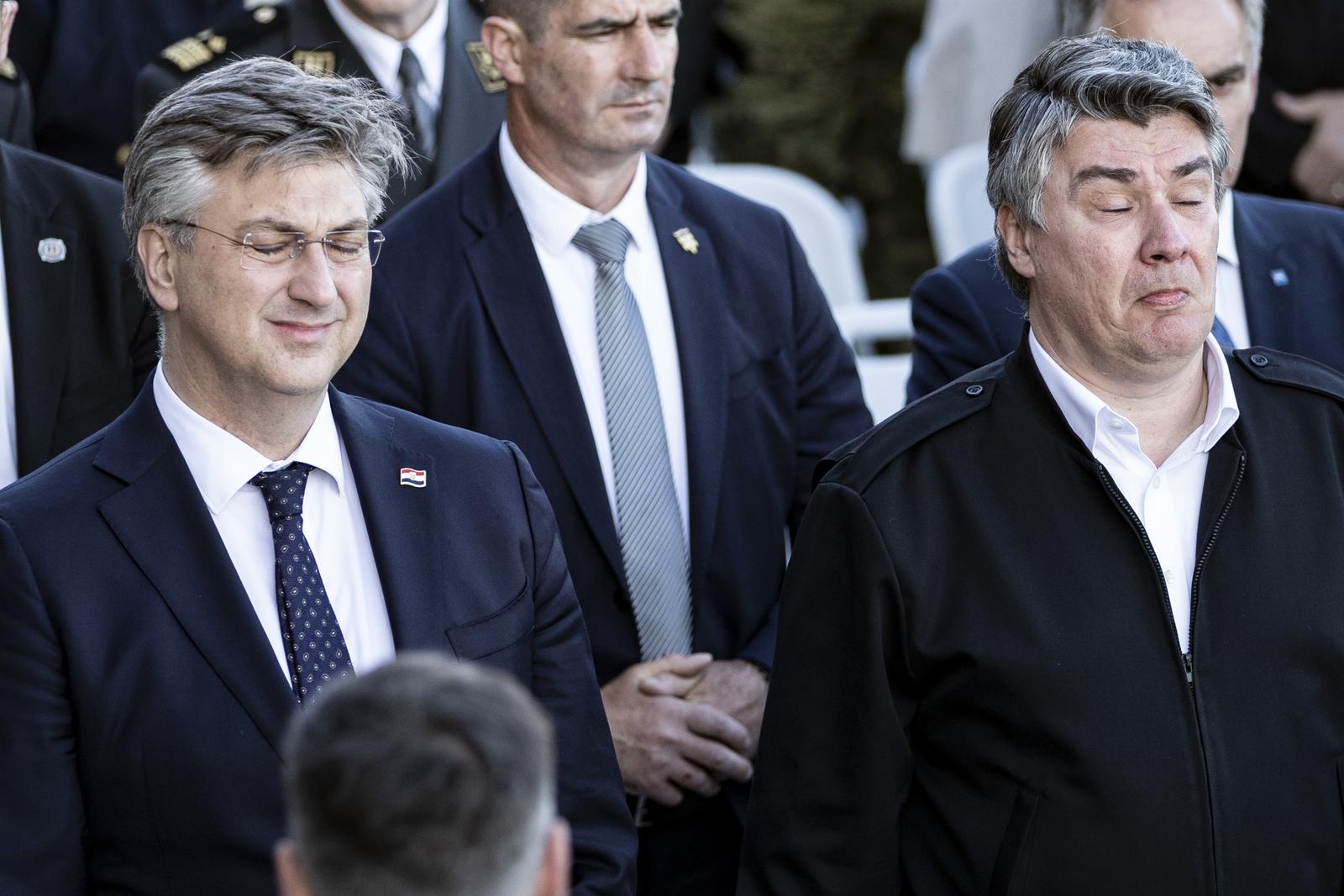 Unatoč napetostima Milanović i Plenković ipak rame uz rame