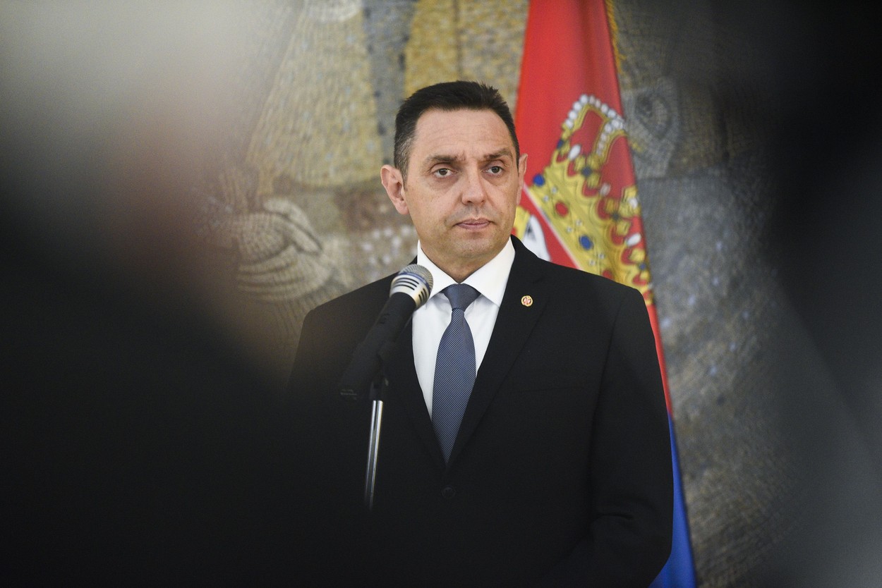 Serbia Defence Minister Alexandar Vulin hunger strike