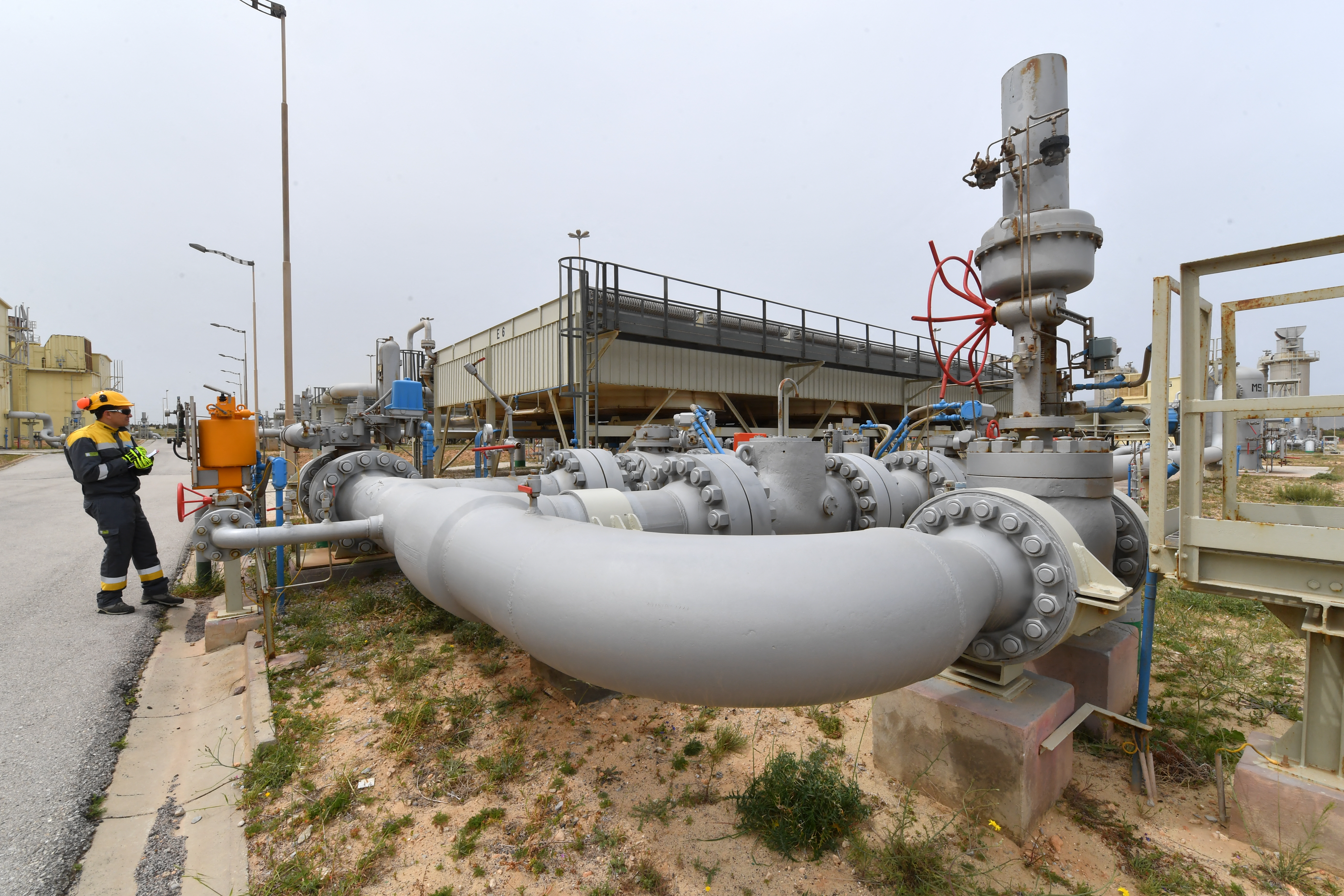 TUNISIA-ALGERIA-ITALY-GAS