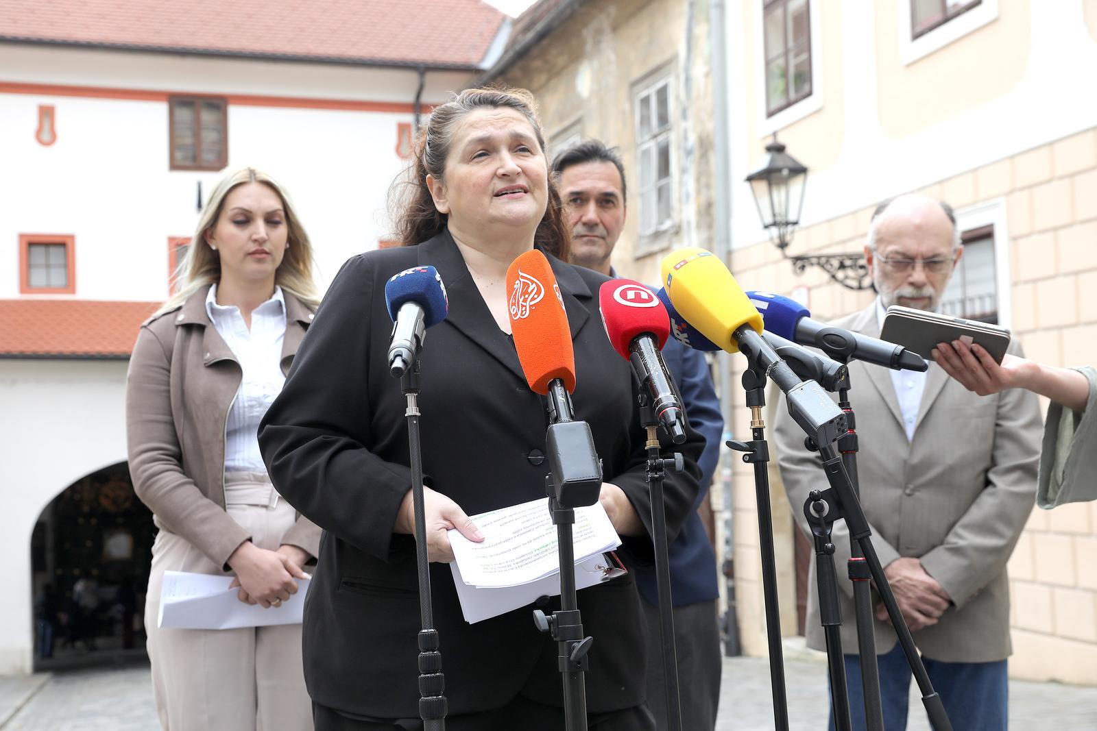 Zagreb: Konferencija za medije Kluba zastupnika Socijaldemokrata