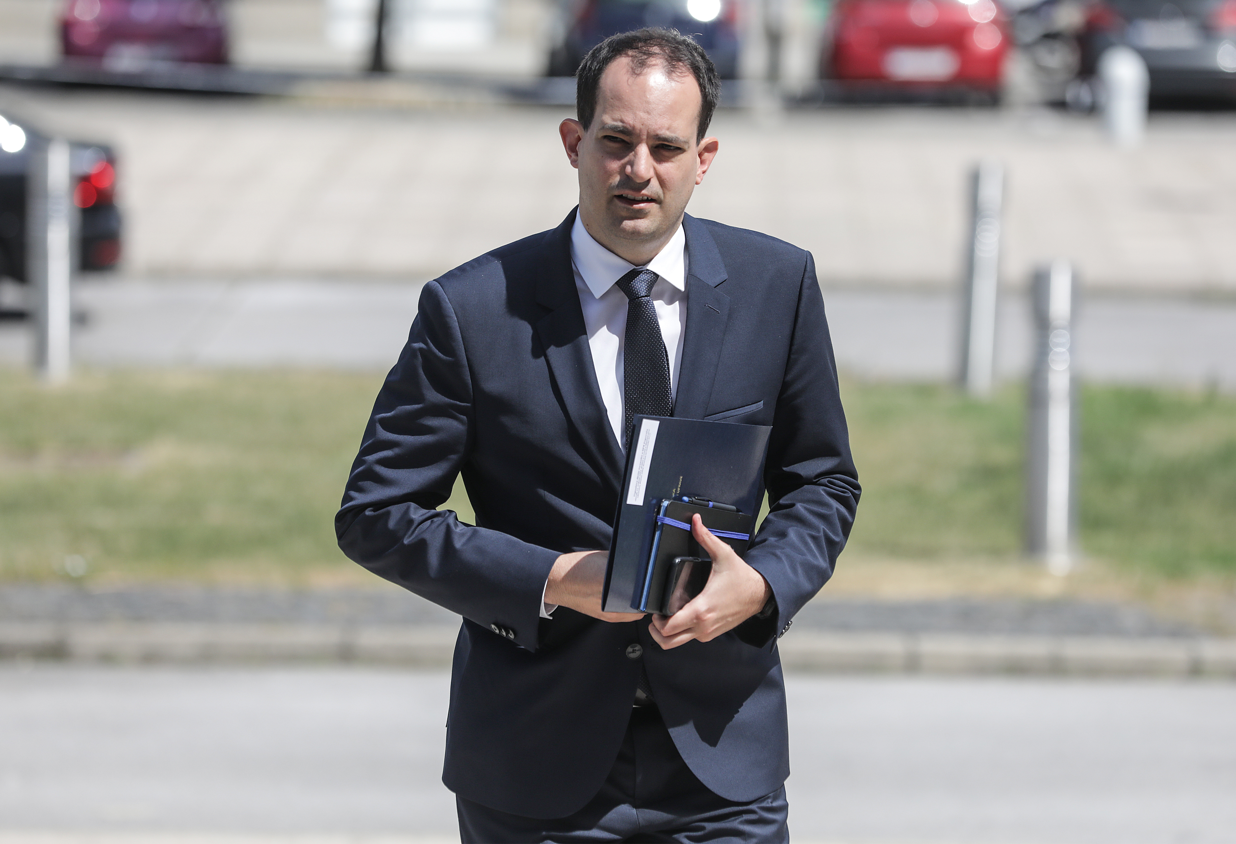 Zagreb: Dolazak ministara u Nacionalnu i sveučilišnu knjižnicu na sjednicu Vlade