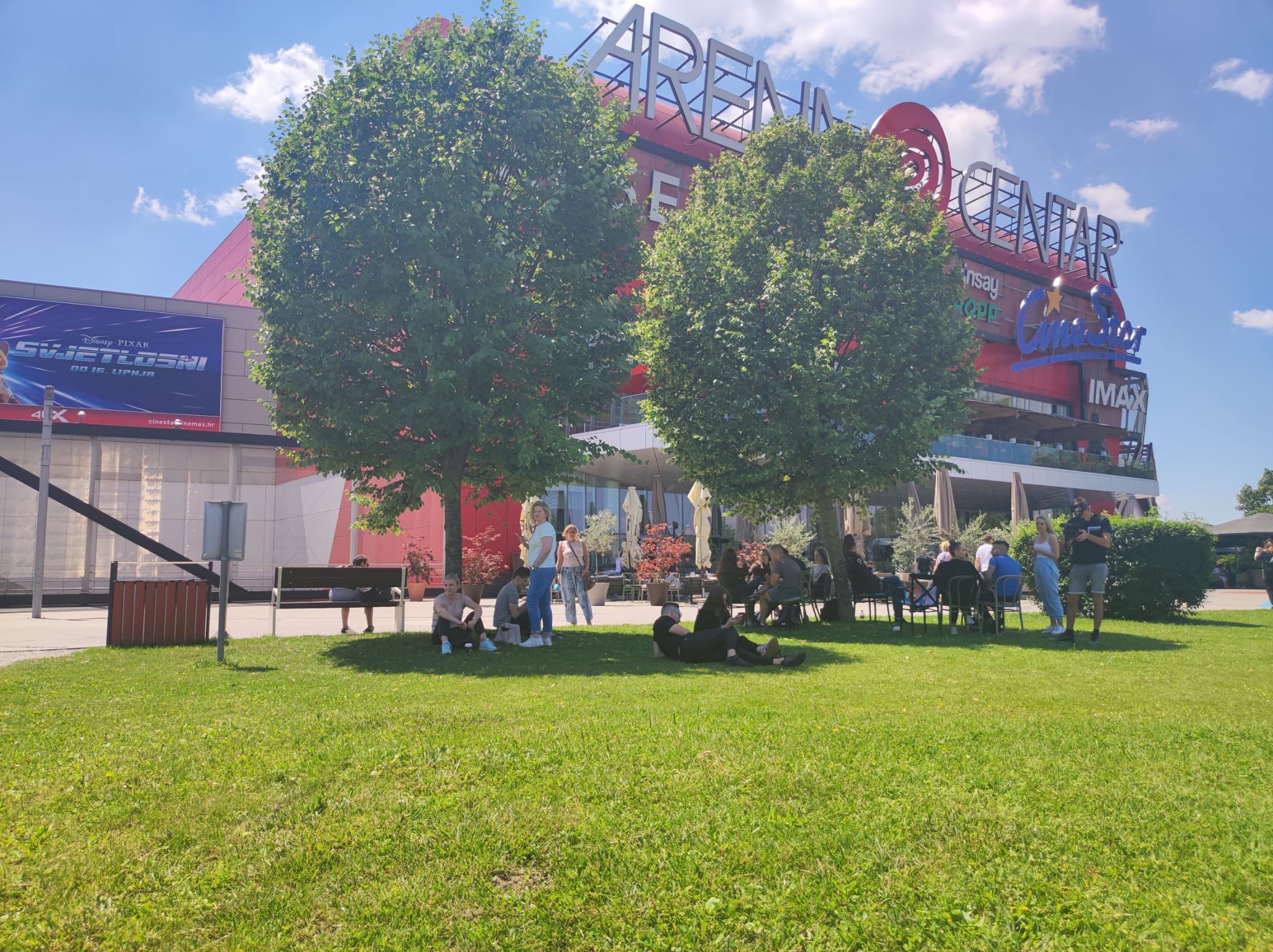 arena, dojava o bombi, evakuacija