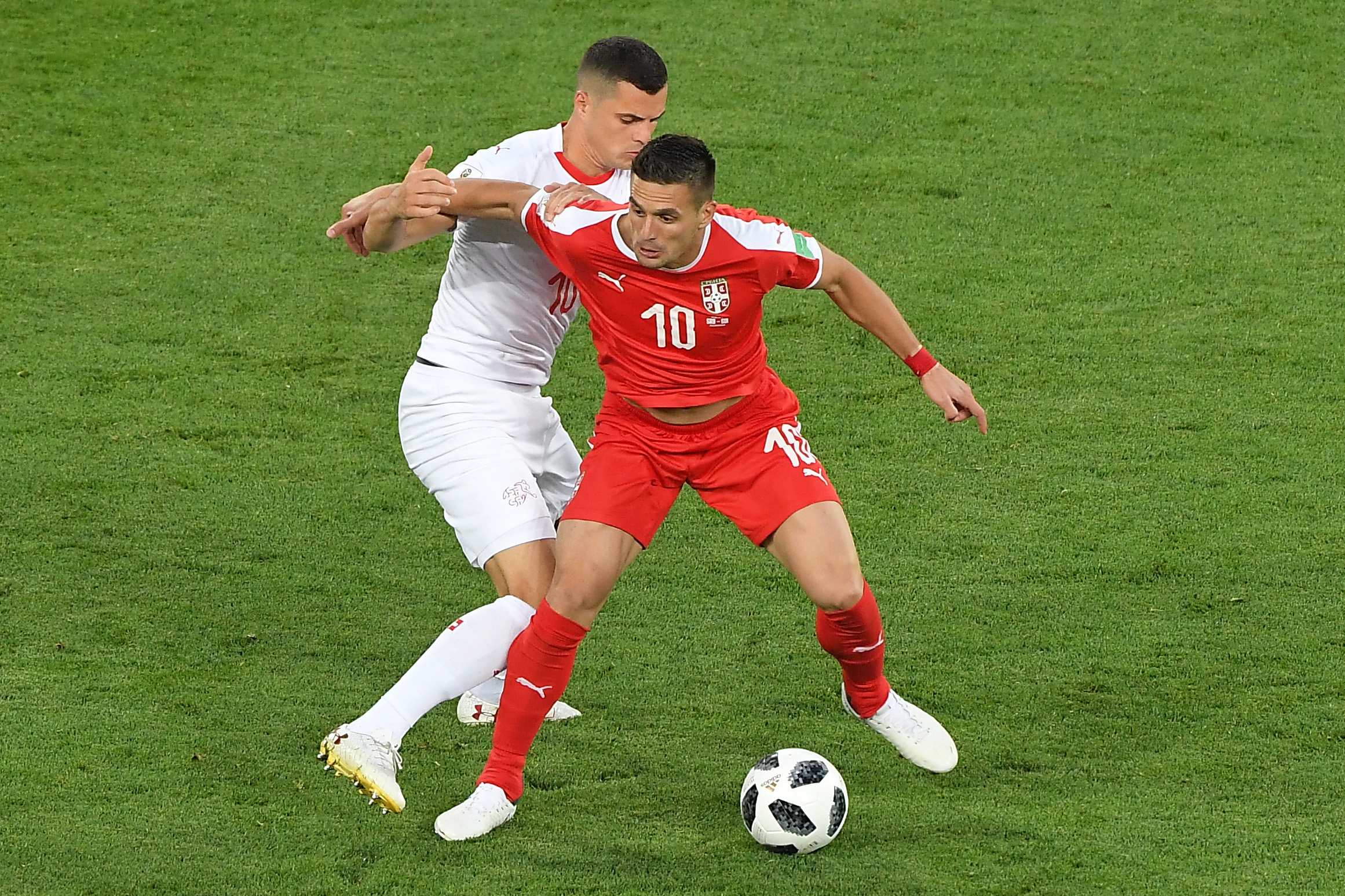 dušan tadić, granit xhaka,