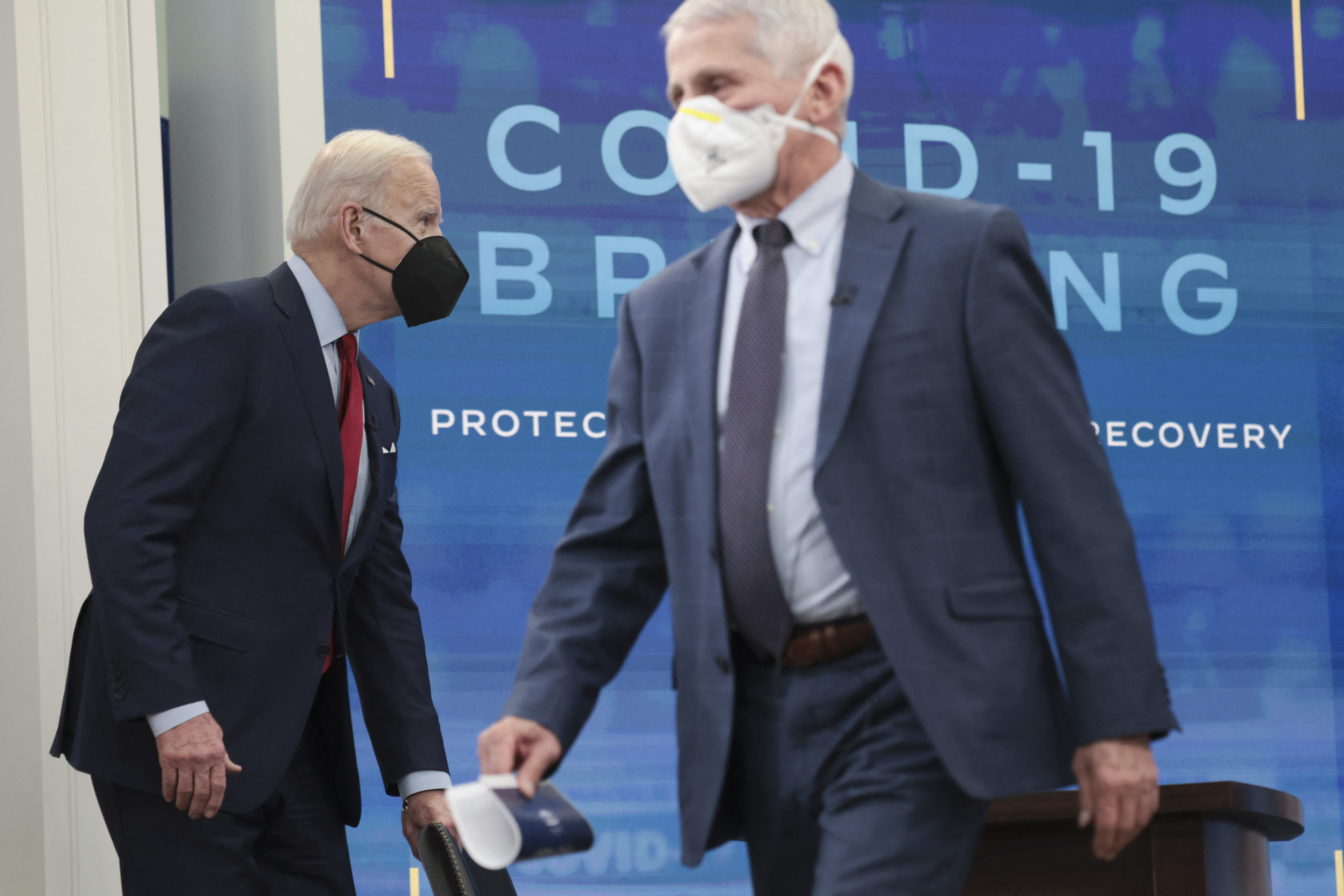 Joe Biden , Anthony Fauci,