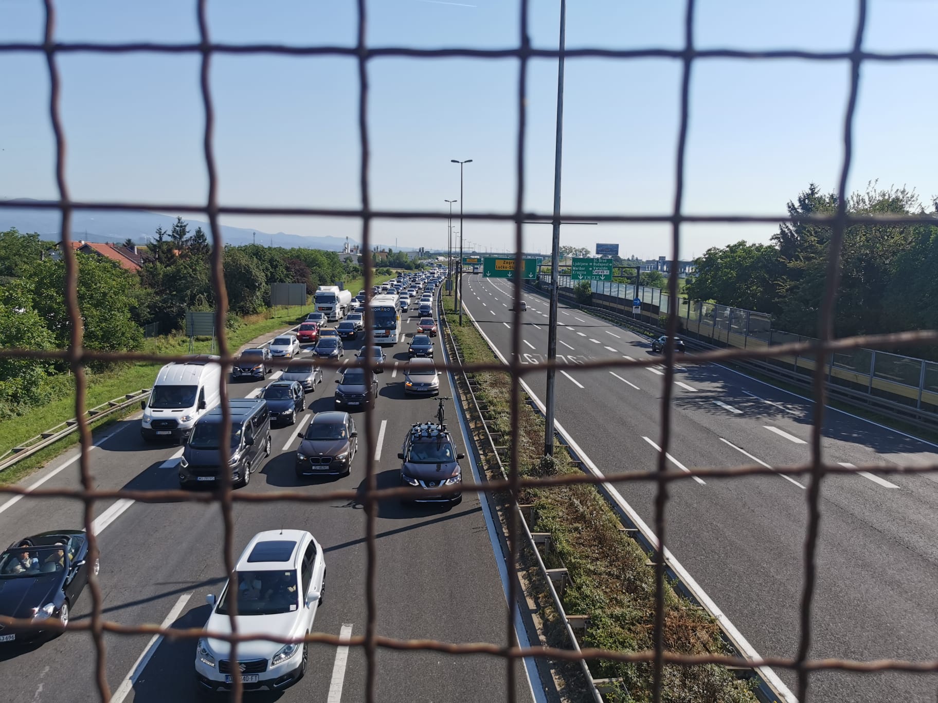 gužva, autocesta, promet